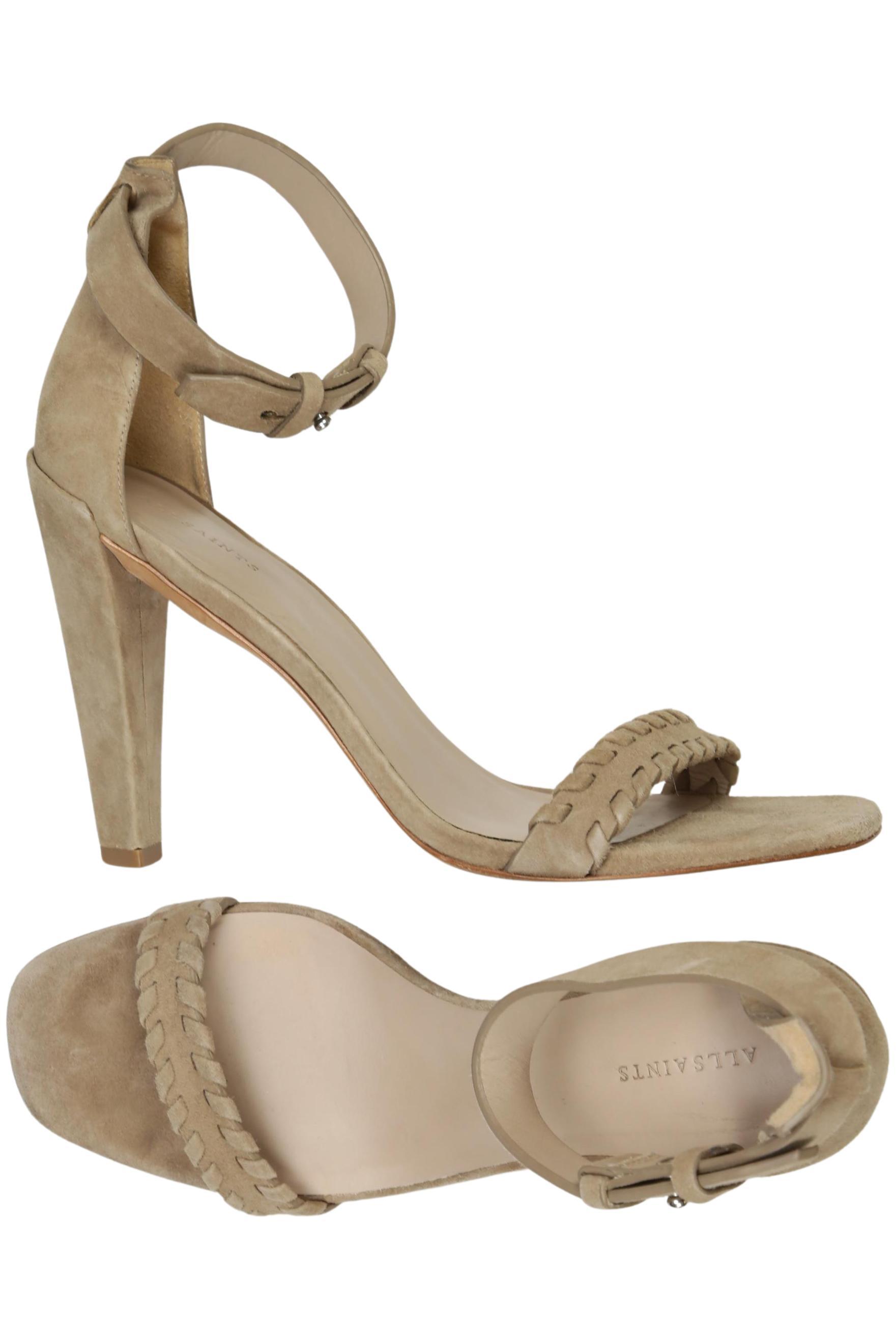 

All Saints Damen Sandale, beige, Gr. 41