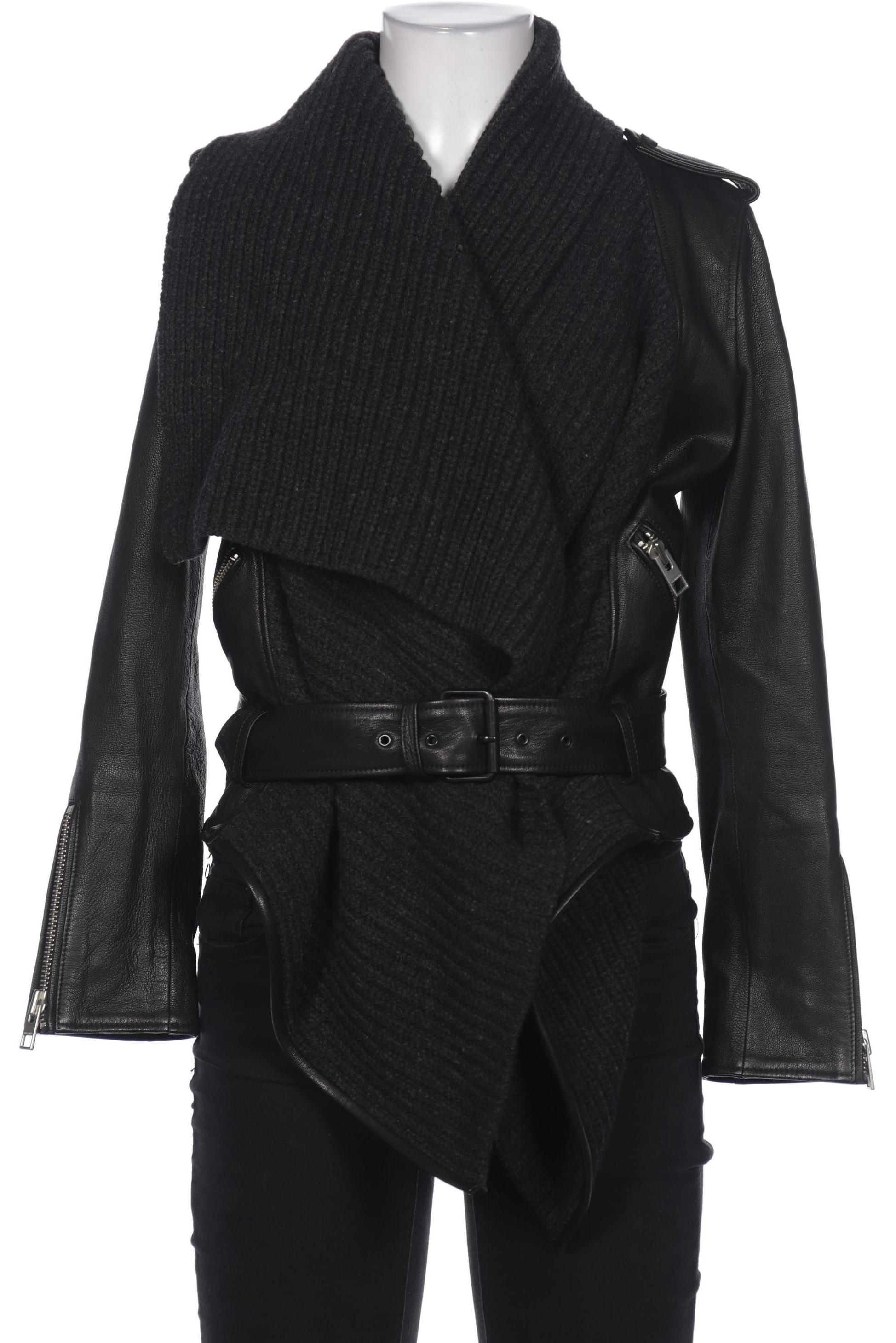 

All Saints Damen Jacke, schwarz, Gr. 36