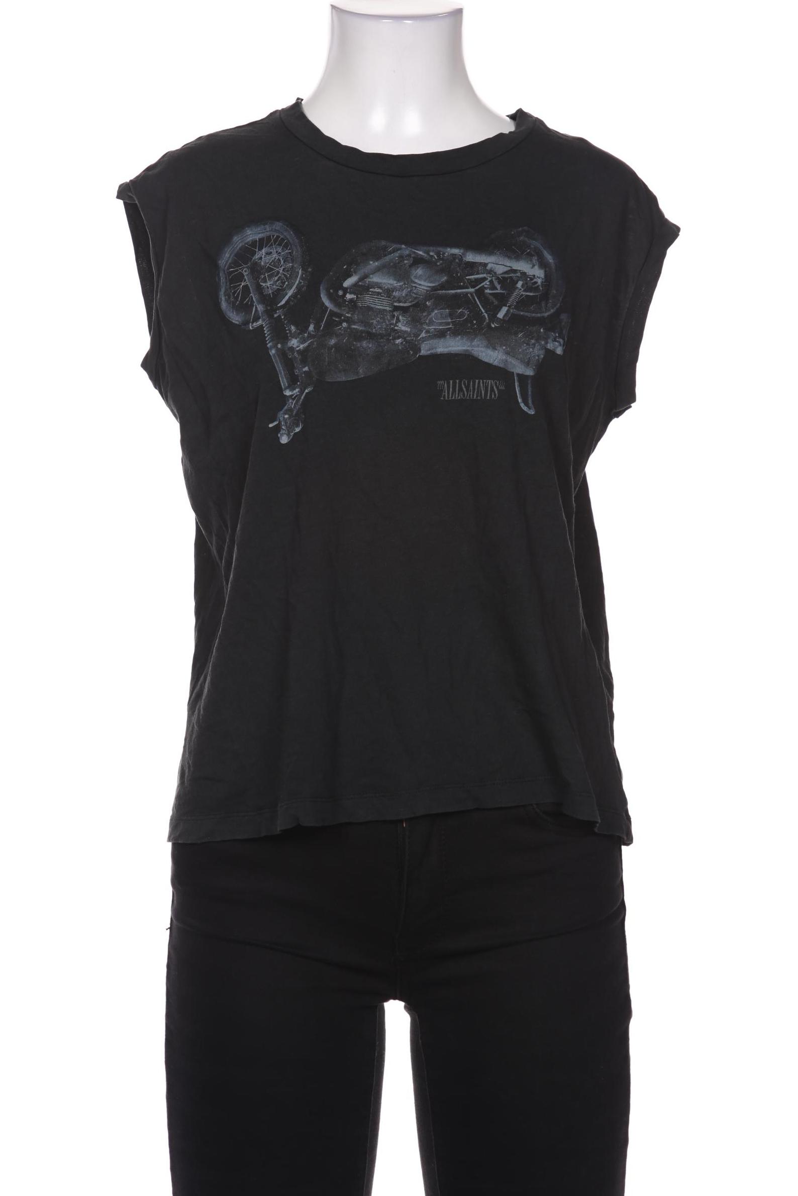 

All Saints Damen T-Shirt, schwarz, Gr. 36