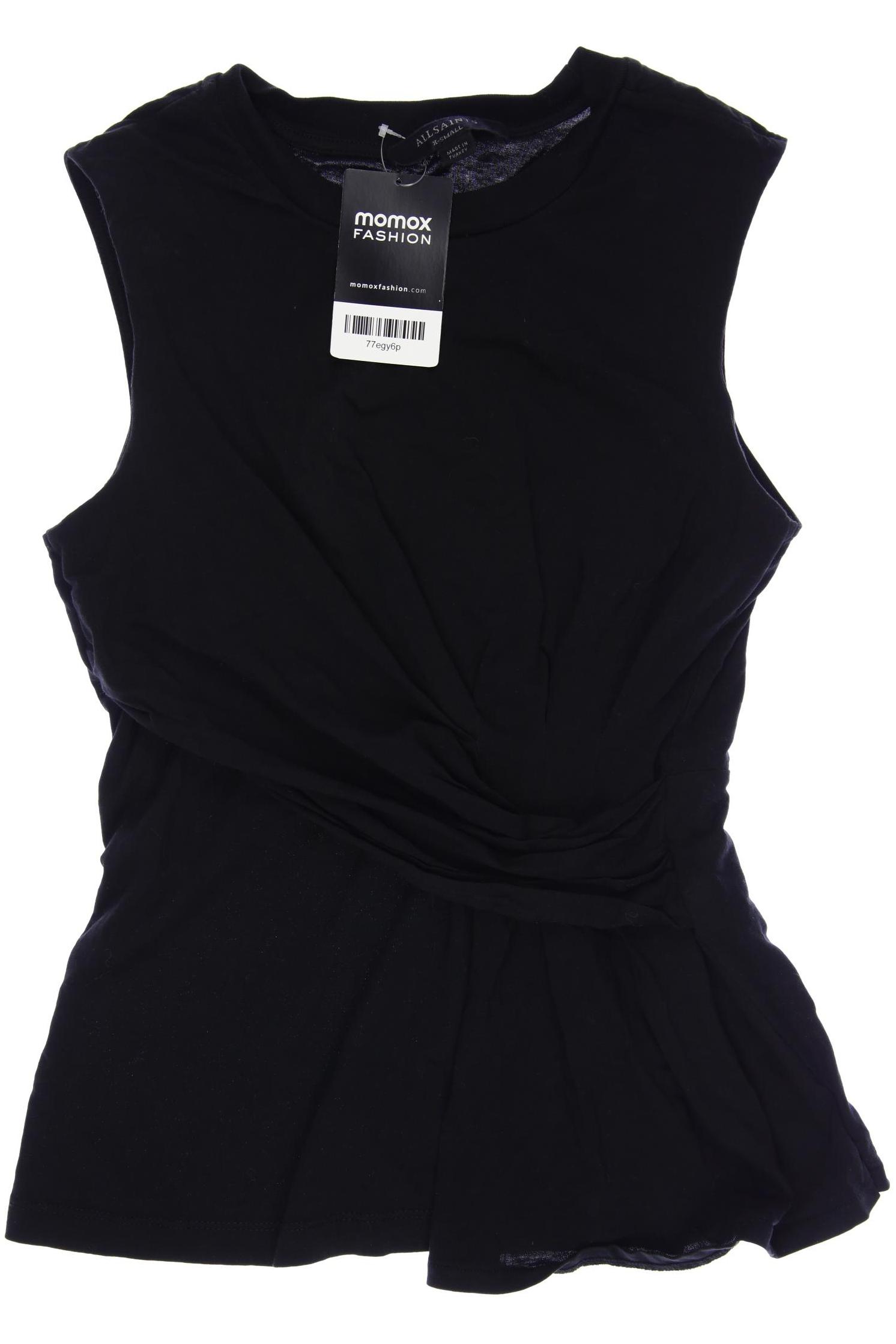 

All Saints Damen Top, schwarz, Gr. 34