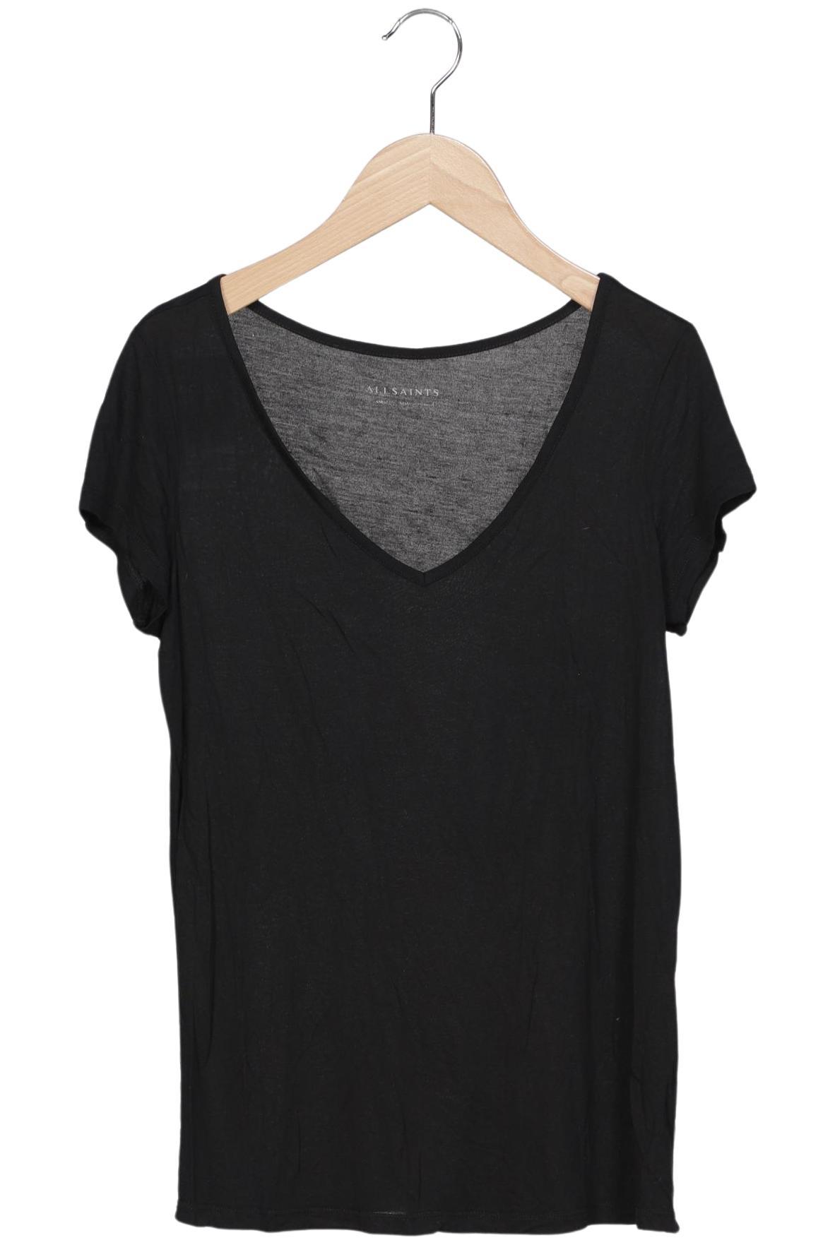 

All Saints Damen T-Shirt, schwarz, Gr. 34