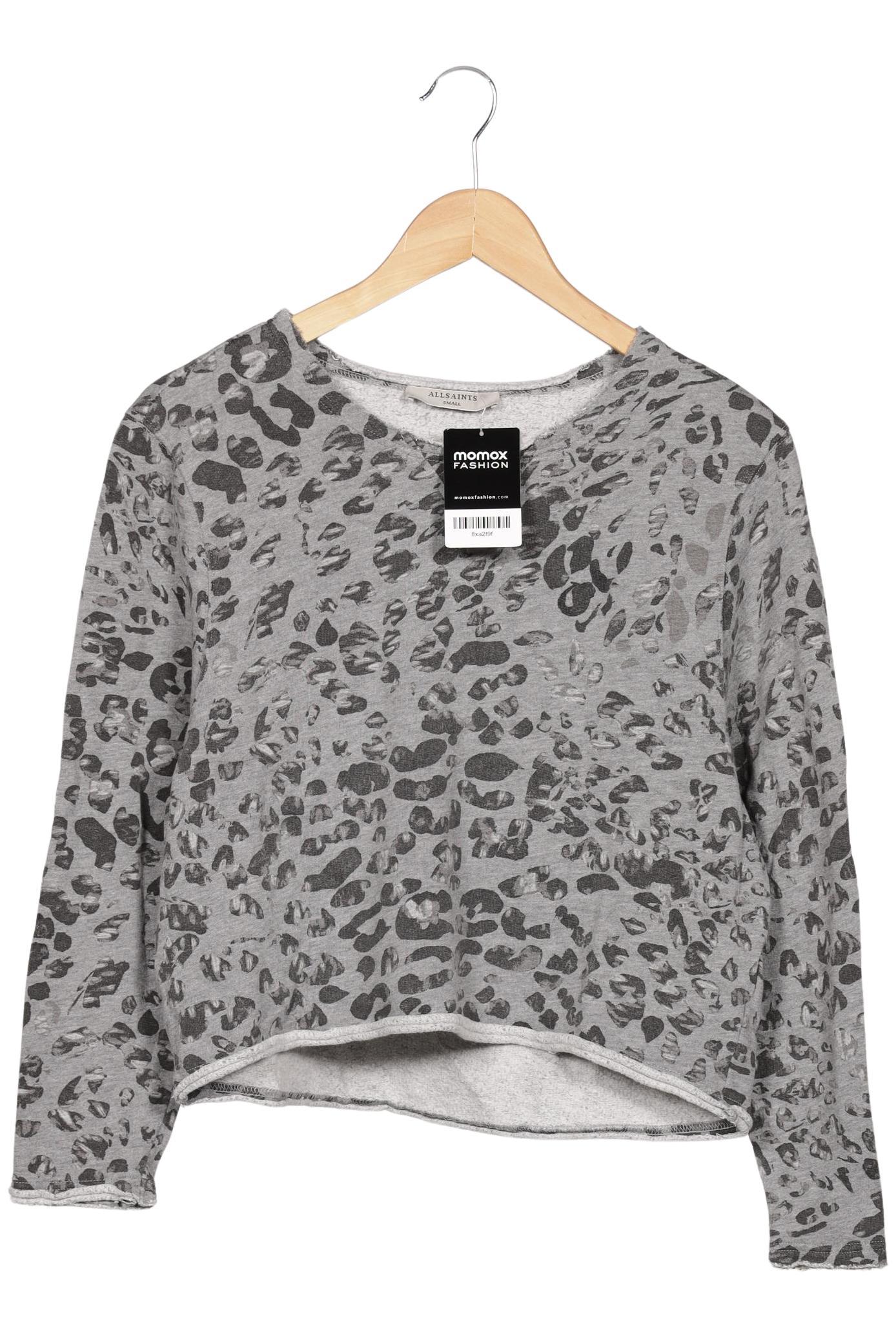 

All Saints Damen Sweatshirt, grau, Gr. 36