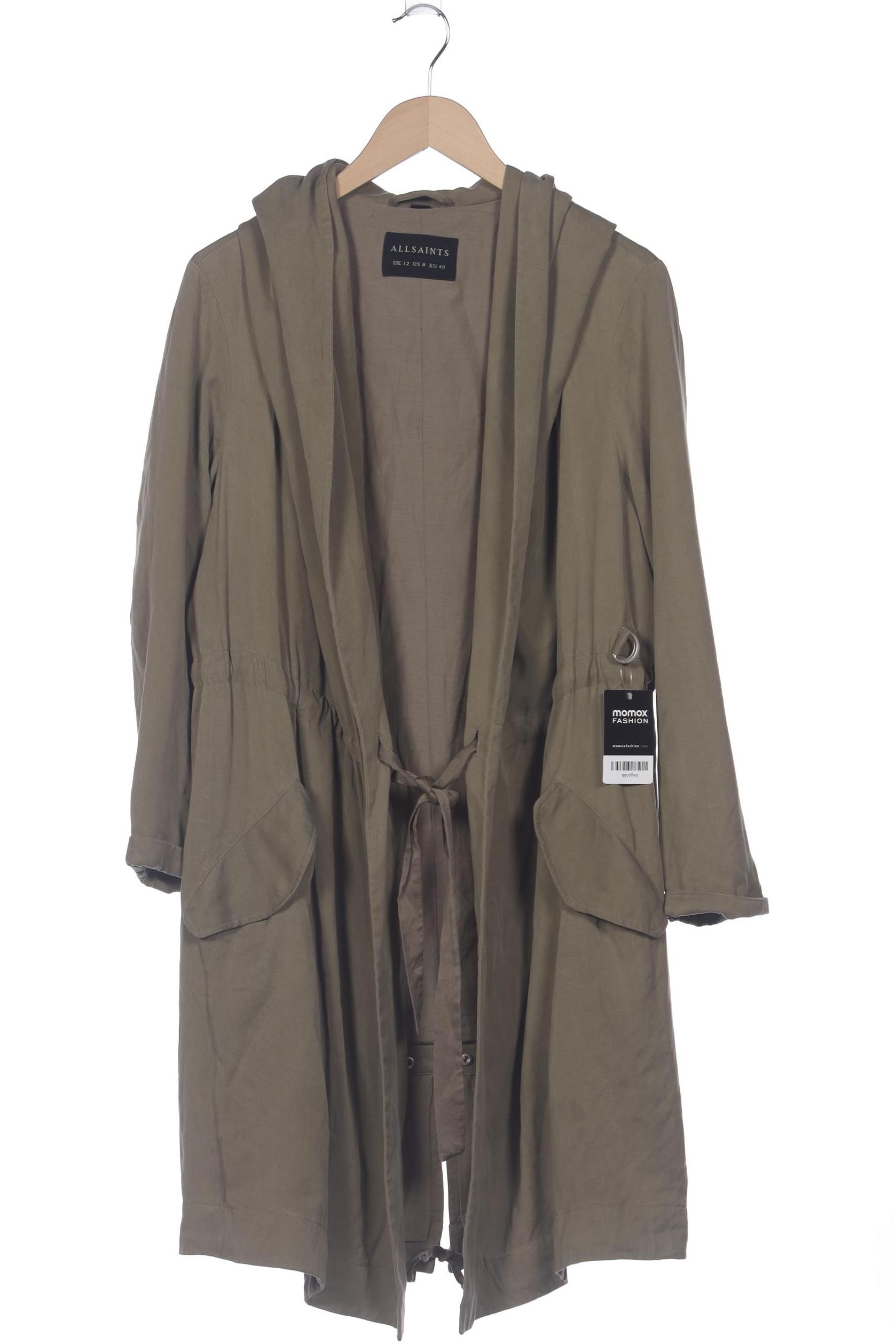 

All Saints Damen Mantel, grün, Gr. 40