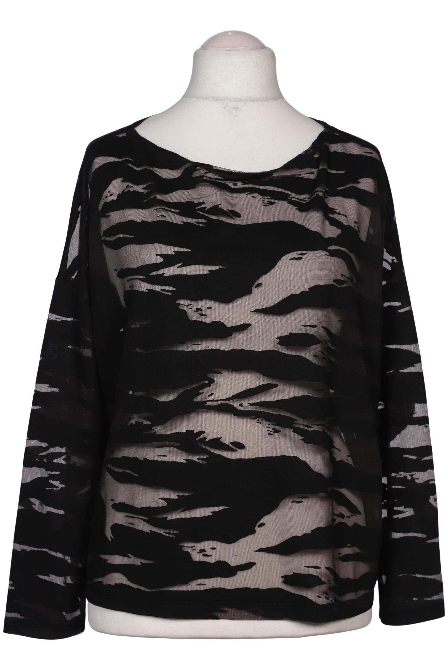 

All Saints Damen Langarmshirt, schwarz, Gr. 38