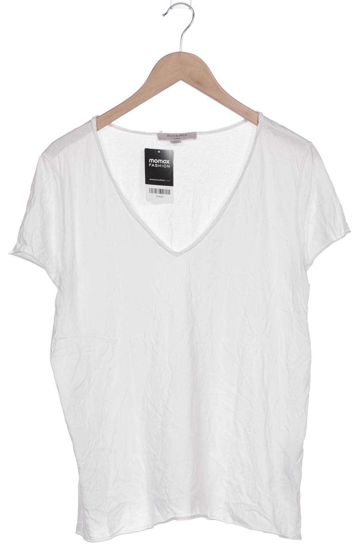 

All Saints Damen T-Shirt, weiß, Gr. 42
