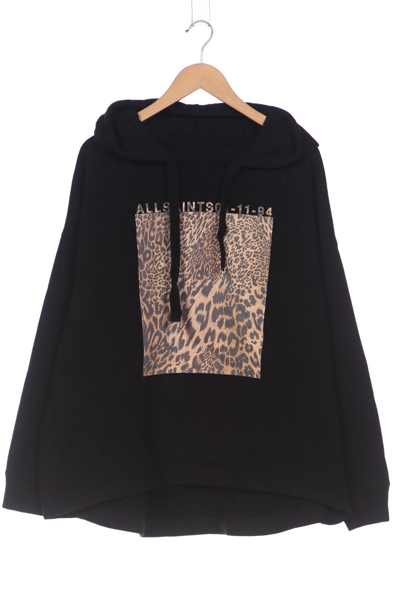 

All Saints Damen Kapuzenpullover, schwarz, Gr. 42