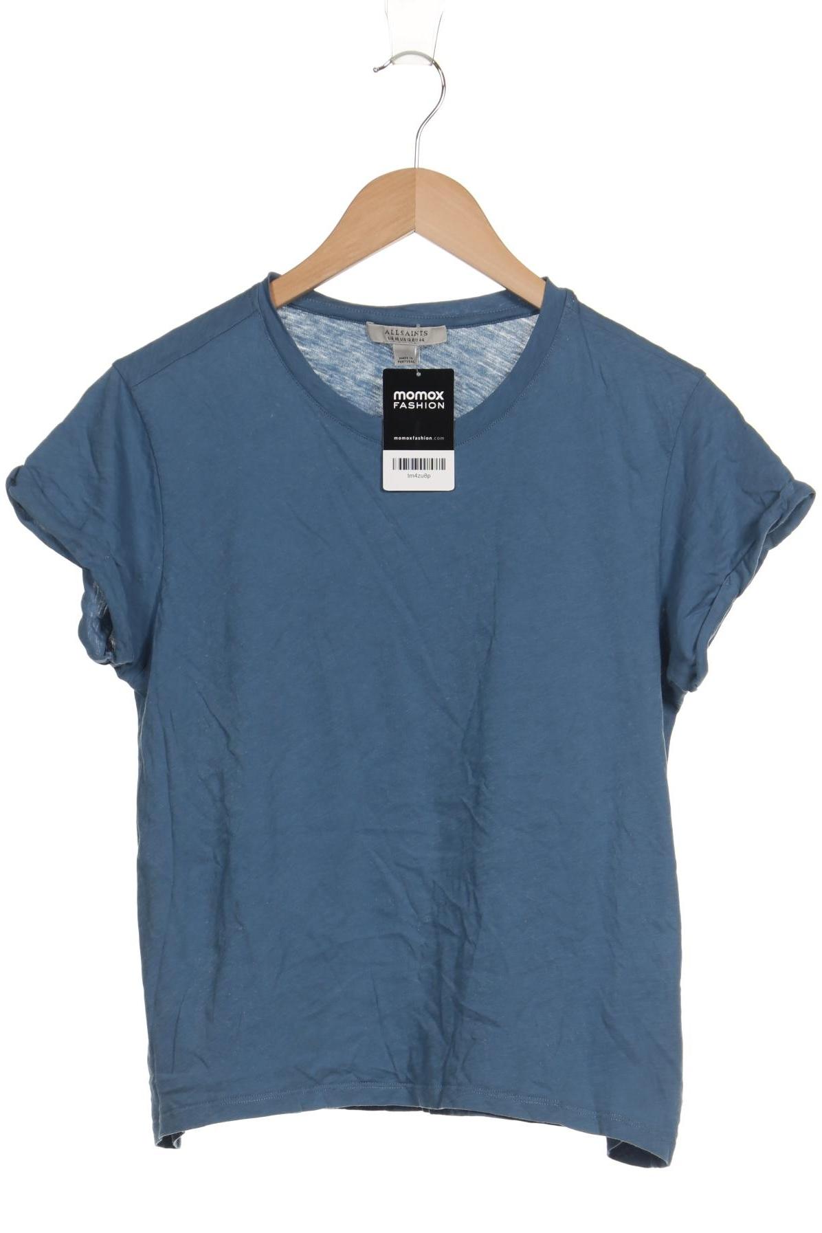 

All Saints Damen T-Shirt, blau, Gr. 44