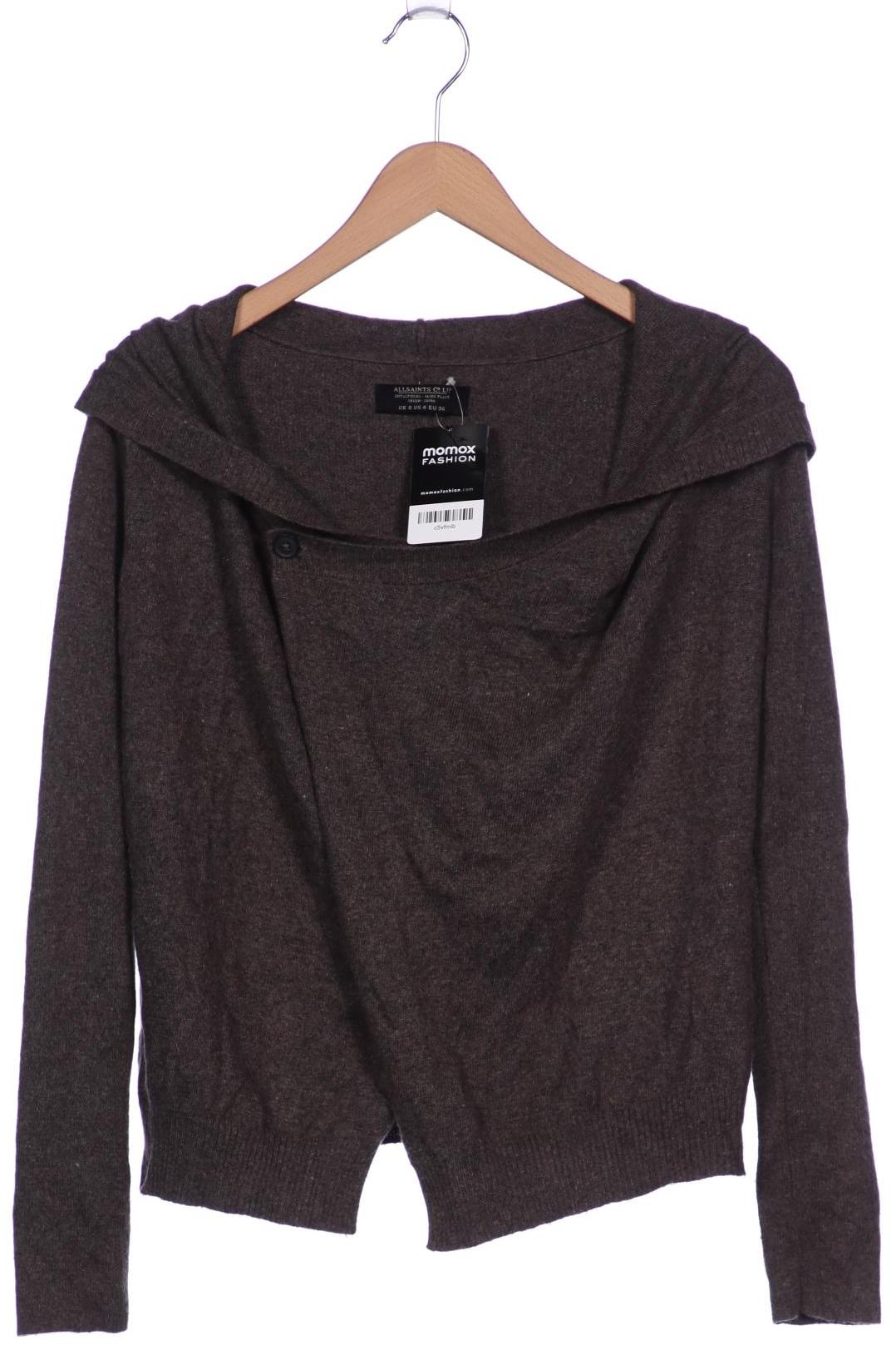 

All Saints Damen Strickjacke, grau, Gr. 36