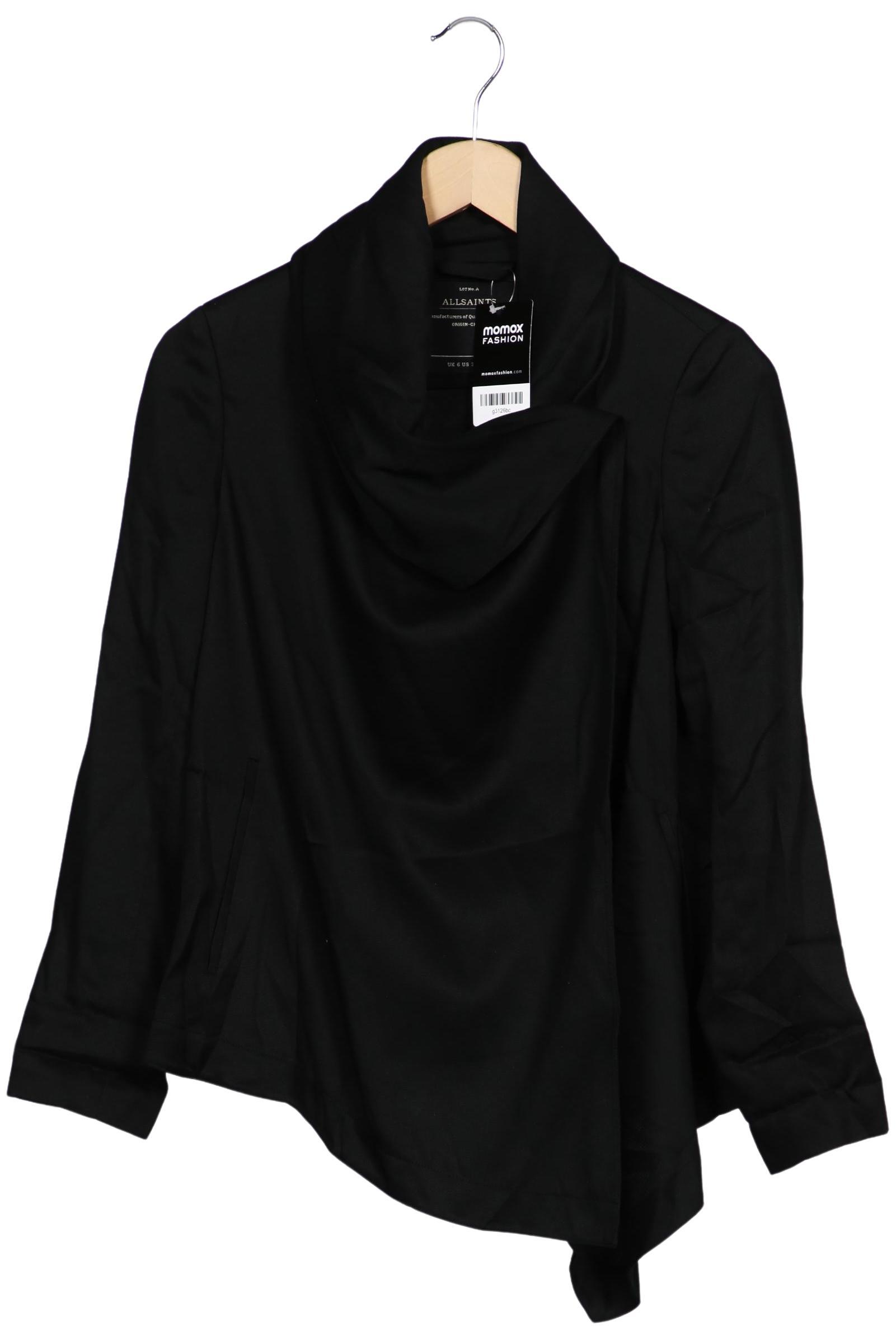 

All Saints Damen Jacke, schwarz, Gr. 34