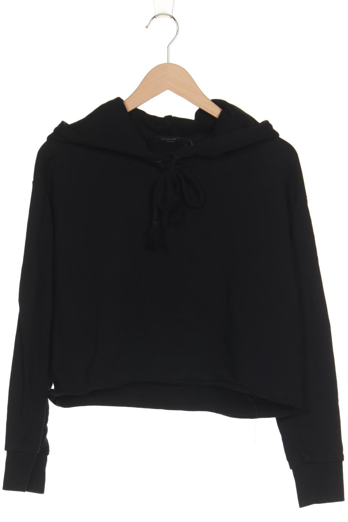 

All Saints Damen Kapuzenpullover, schwarz, Gr. 38