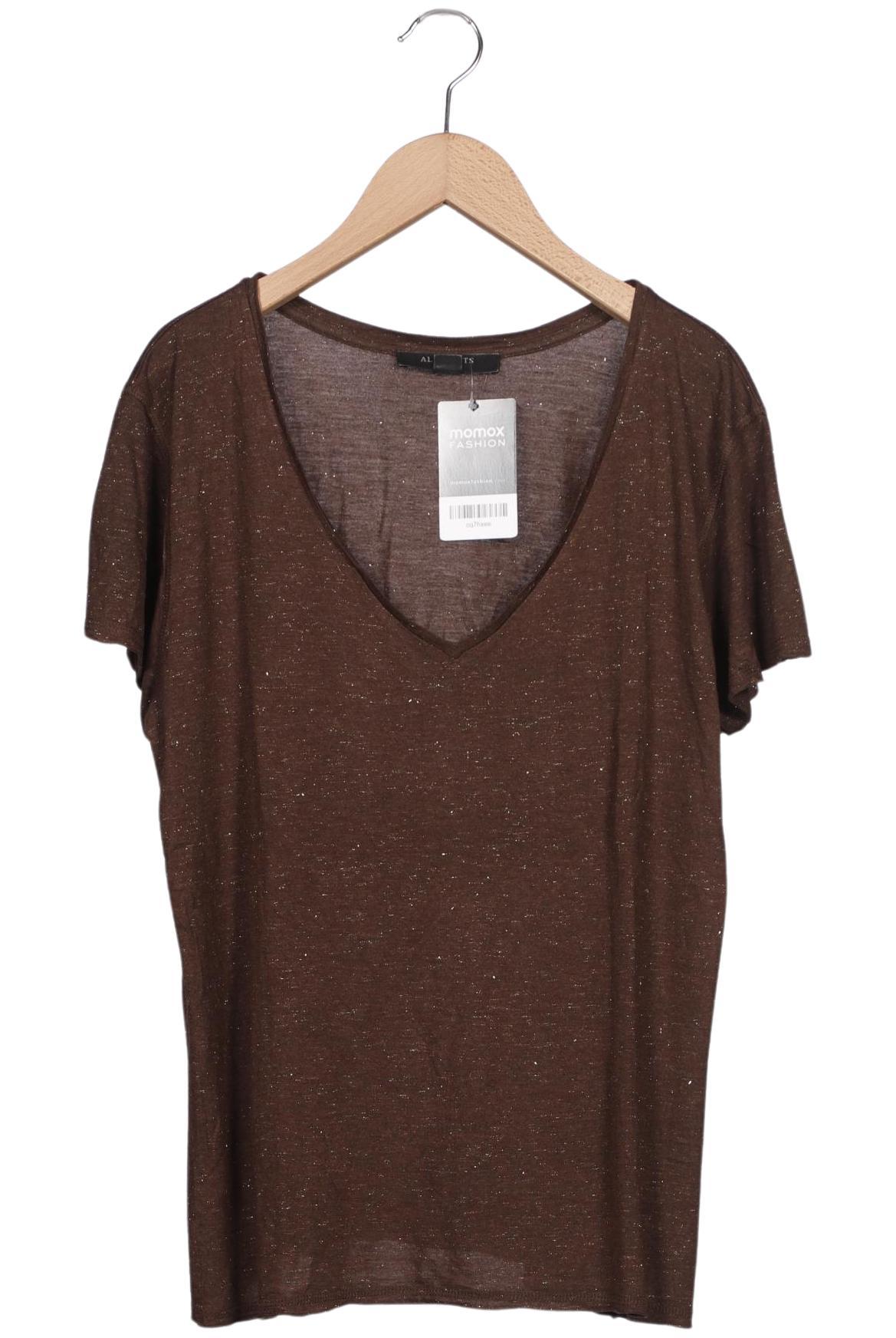 

All Saints Damen T-Shirt, braun, Gr. 42