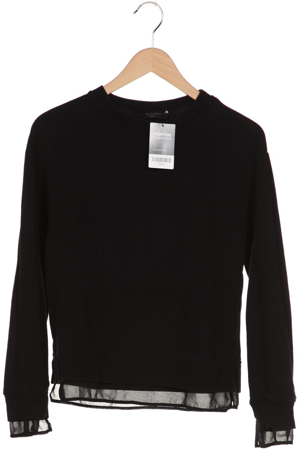 

All Saints Damen Sweatshirt, schwarz, Gr. 36