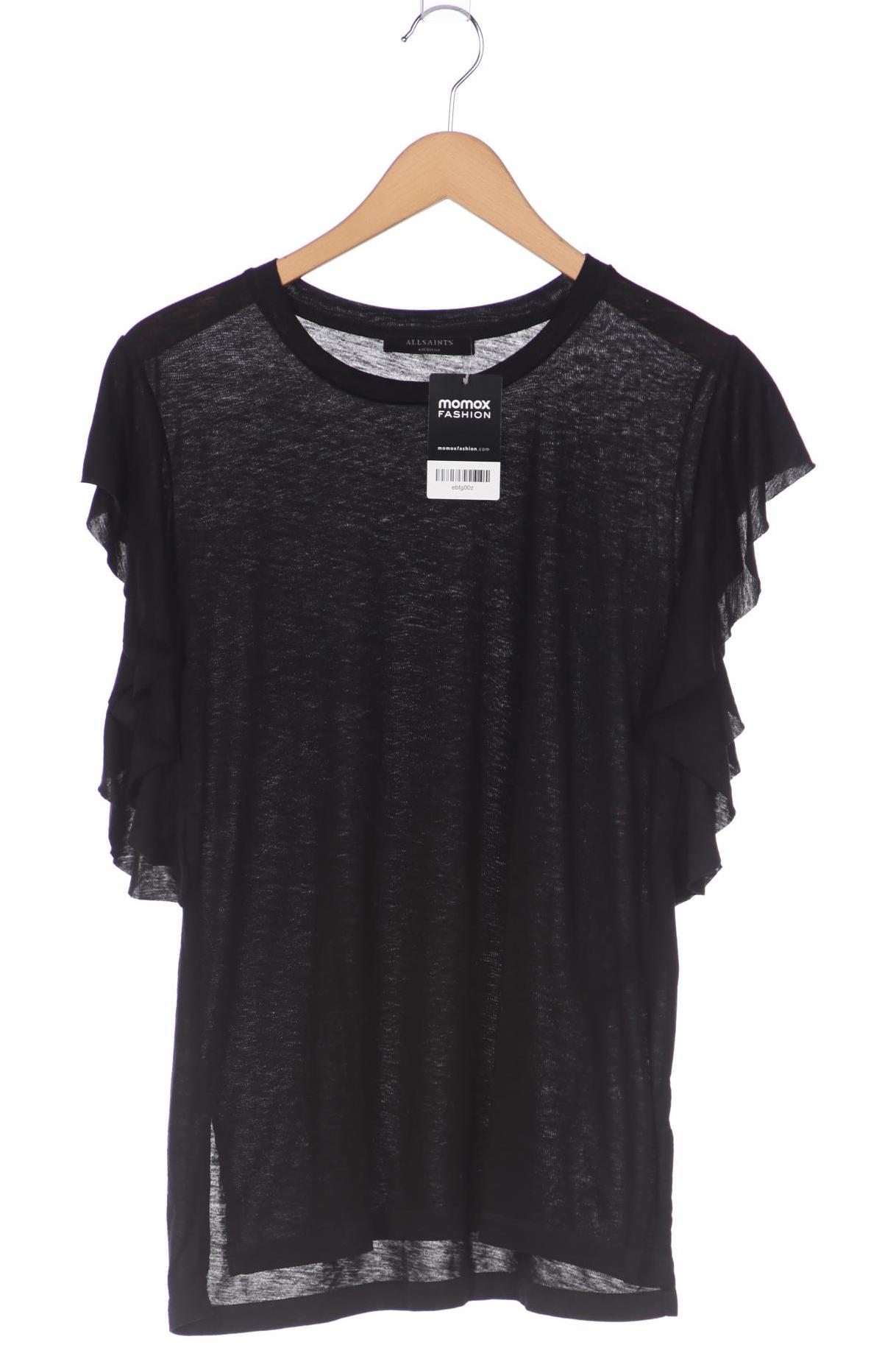 

All Saints Damen T-Shirt, schwarz, Gr. 38