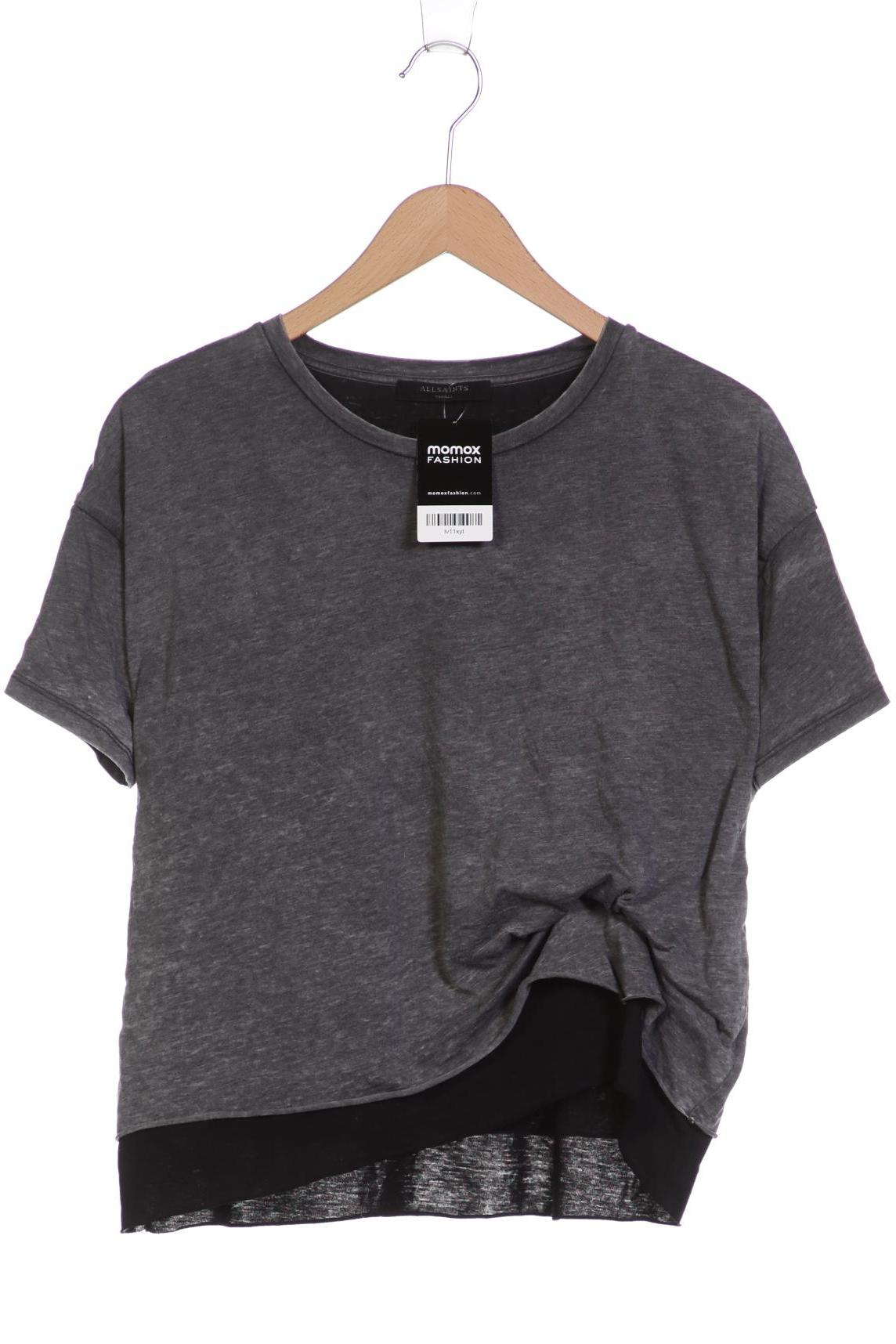 

All Saints Damen T-Shirt, grau