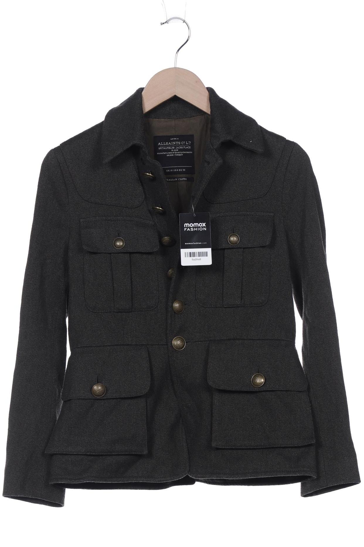 

All Saints Damen Jacke, grün, Gr. 38