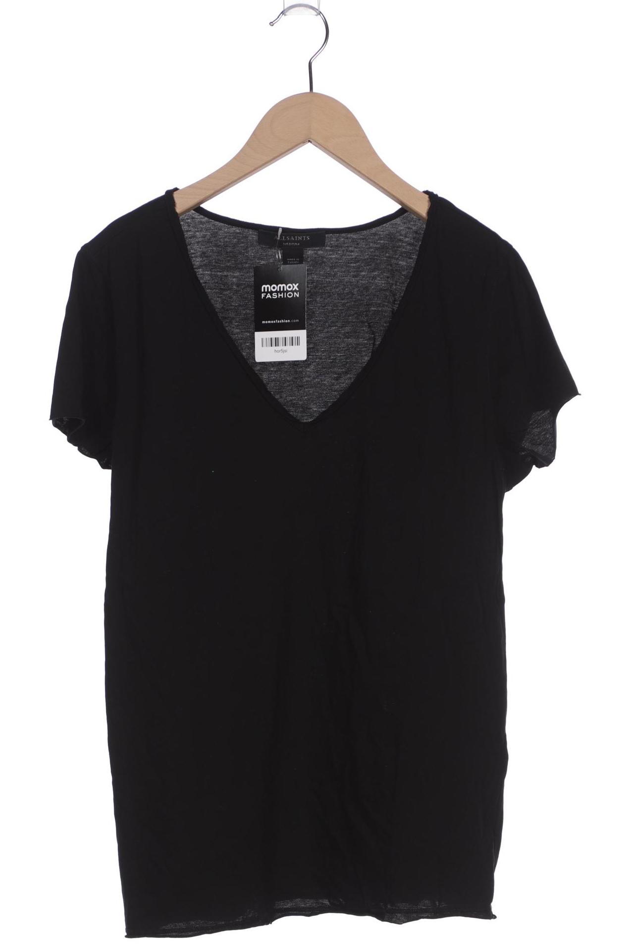 

All Saints Damen T-Shirt, schwarz, Gr. 38