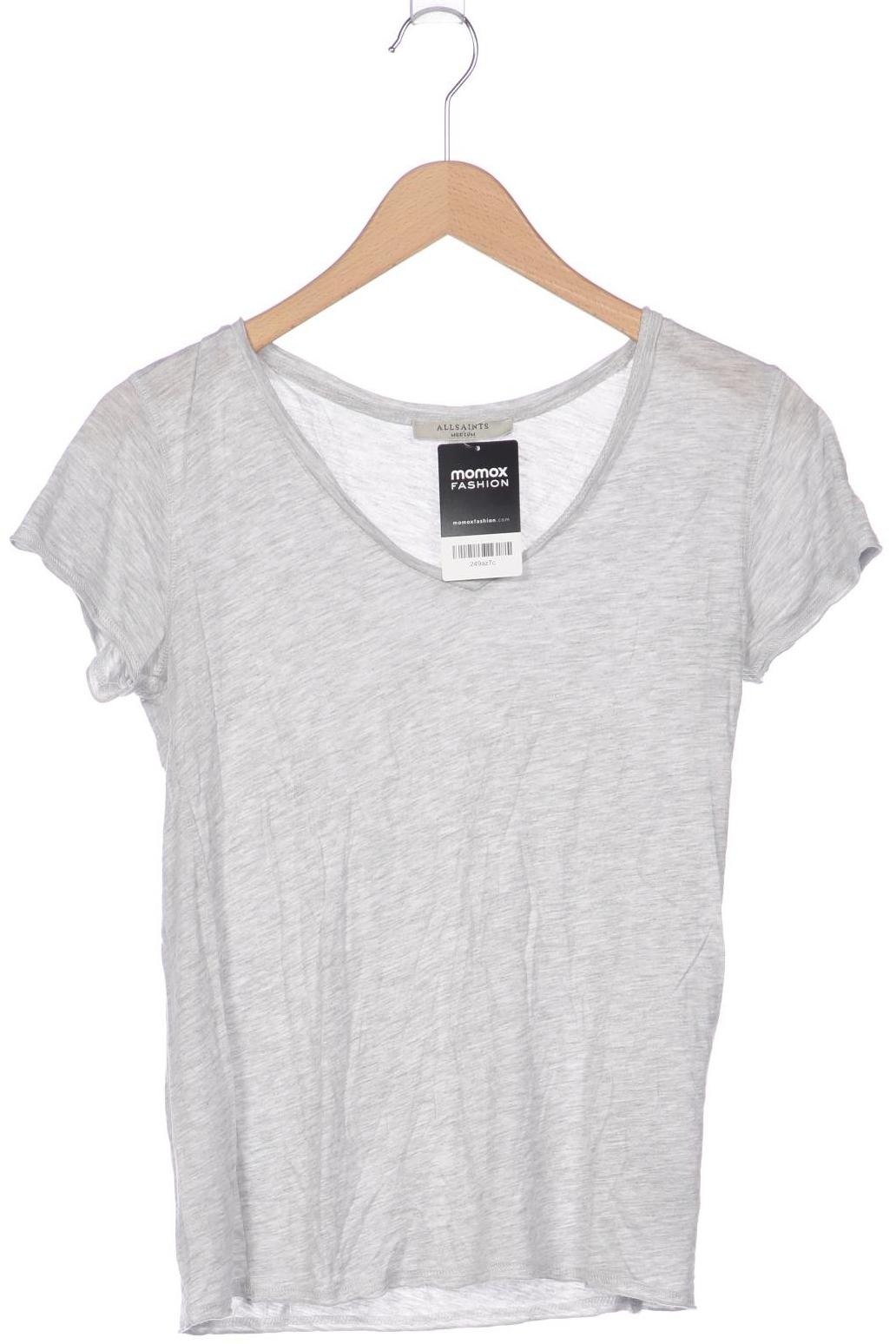 

All Saints Damen T-Shirt, grau, Gr. 38
