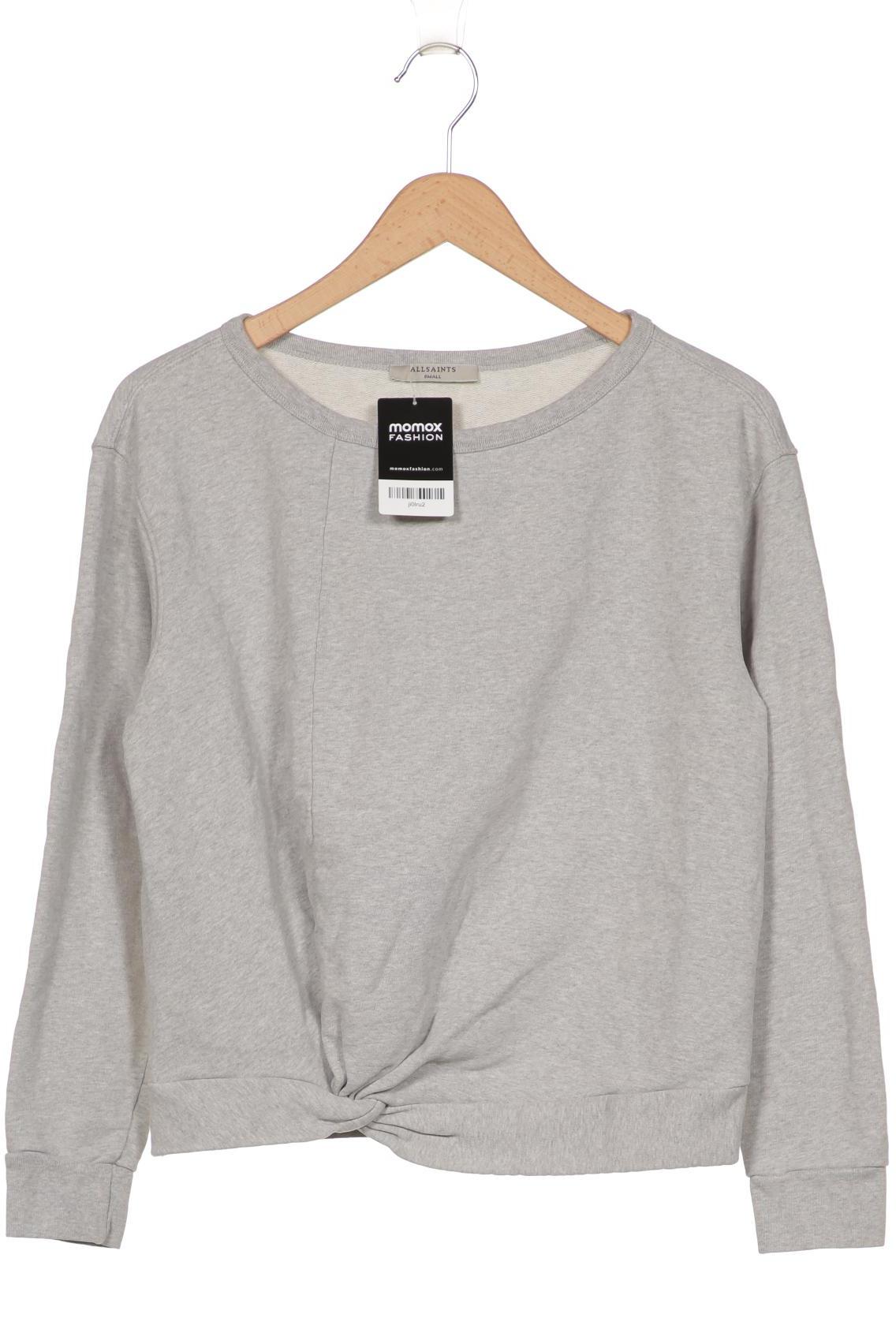 

All Saints Damen Sweatshirt, grau, Gr. 36