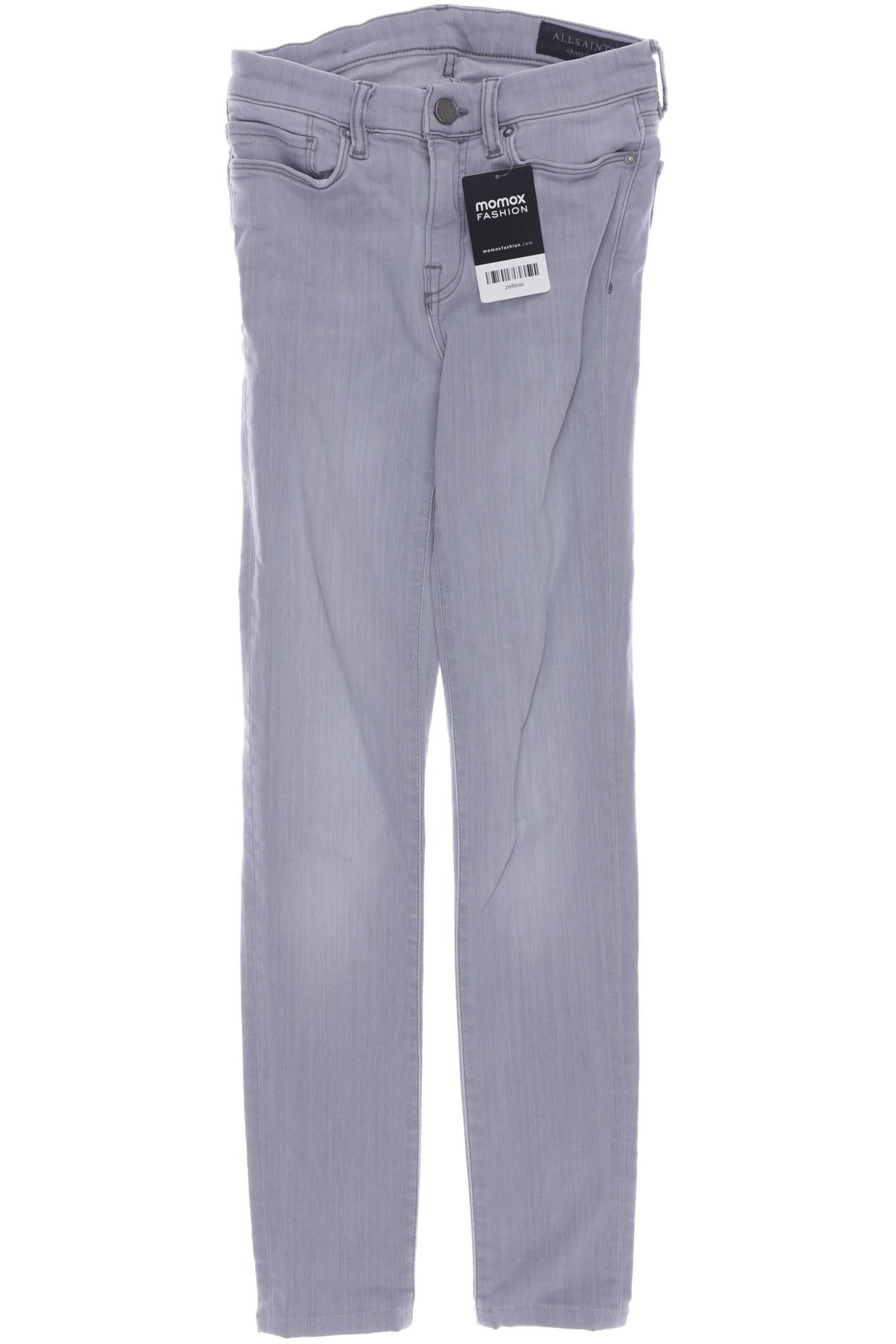 

All Saints Damen Jeans, grau, Gr. 26