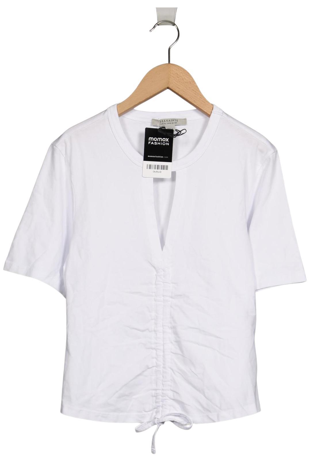 

All Saints Damen T-Shirt, weiß, Gr. 40