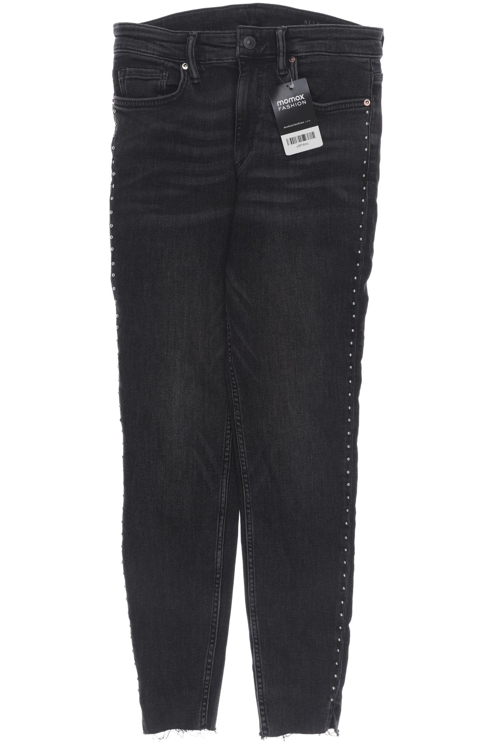 

All Saints Damen Jeans, schwarz