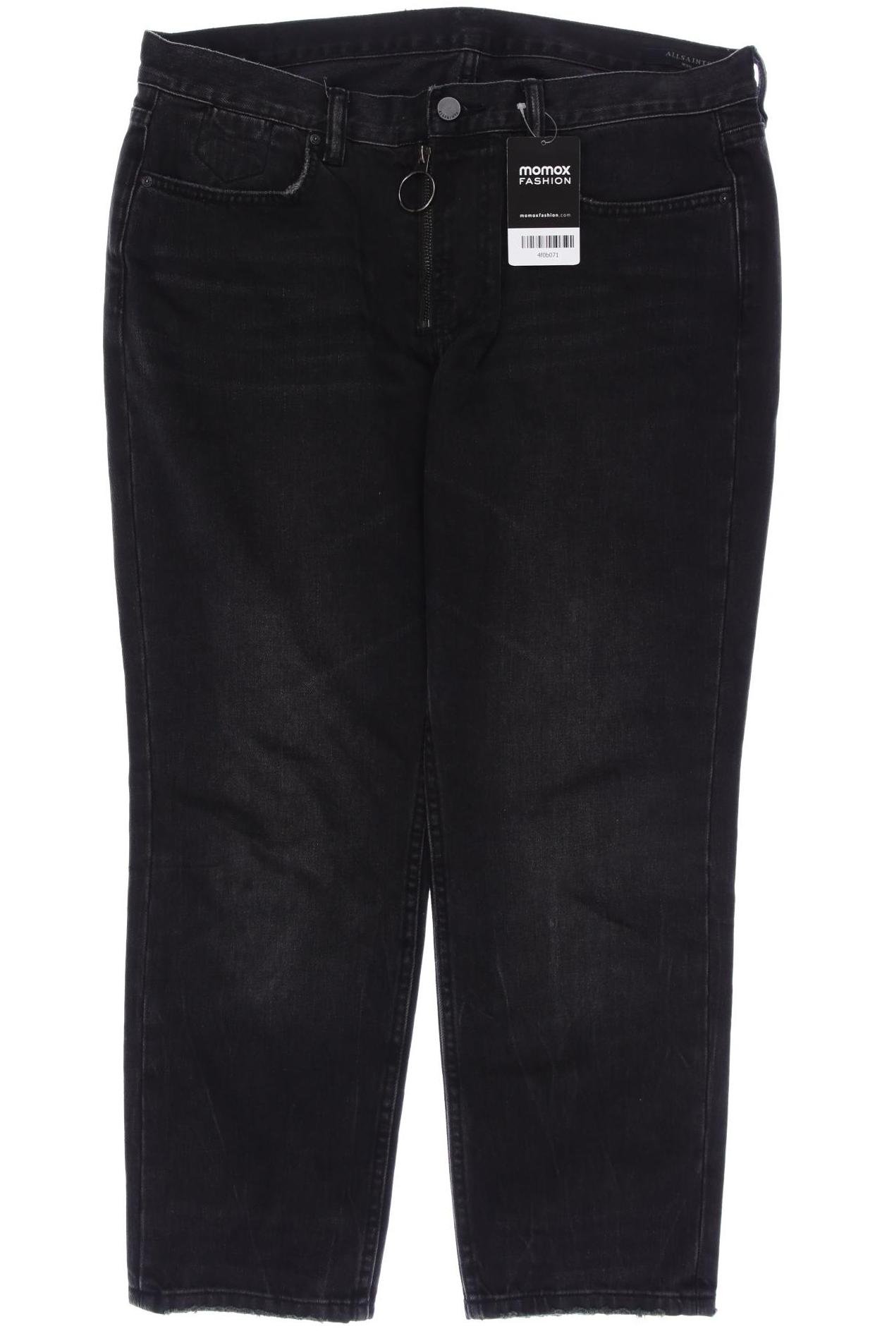 

All Saints Damen Jeans, schwarz, Gr. 30