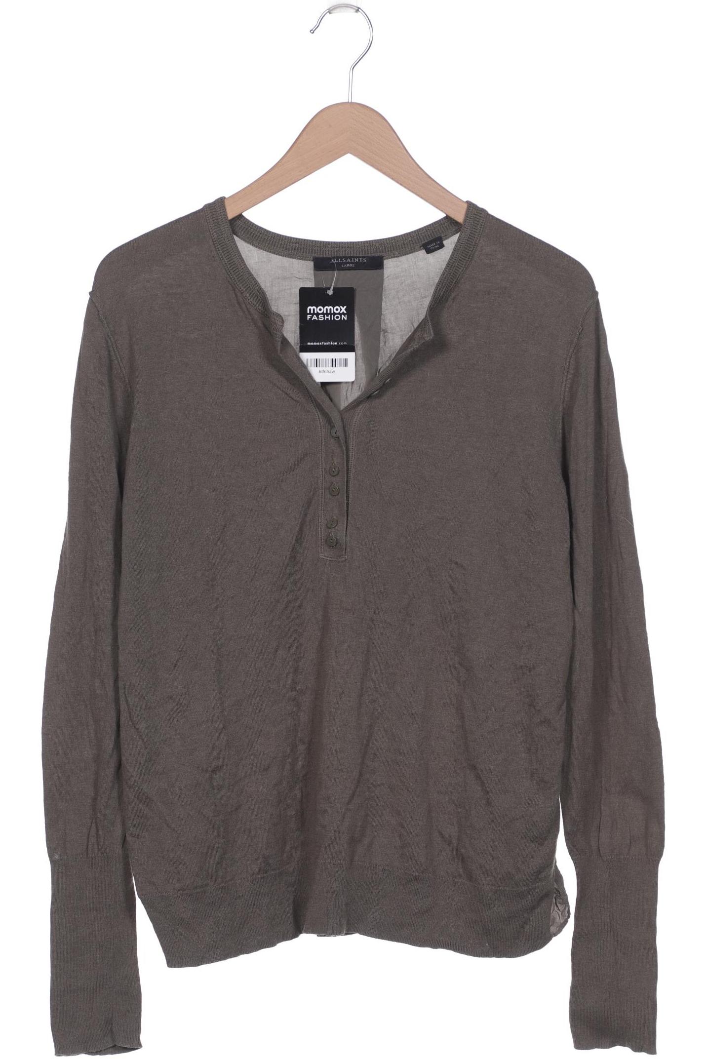 

All Saints Damen Langarmshirt, grün