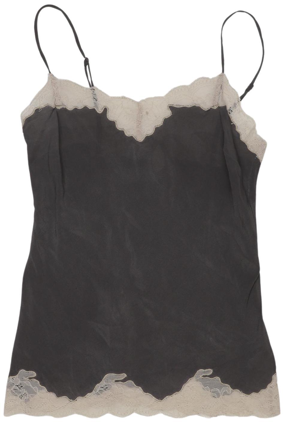 

All Saints Damen Top, schwarz, Gr. 8