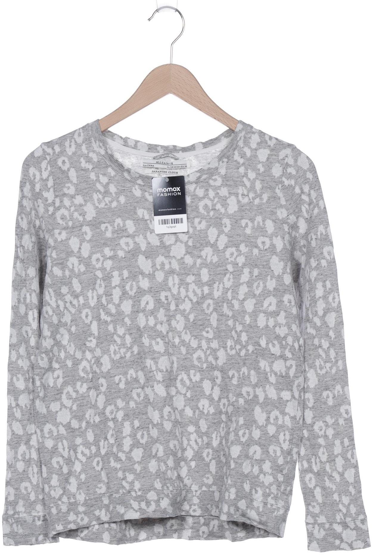 

All Saints Damen Sweatshirt, grau, Gr. 38