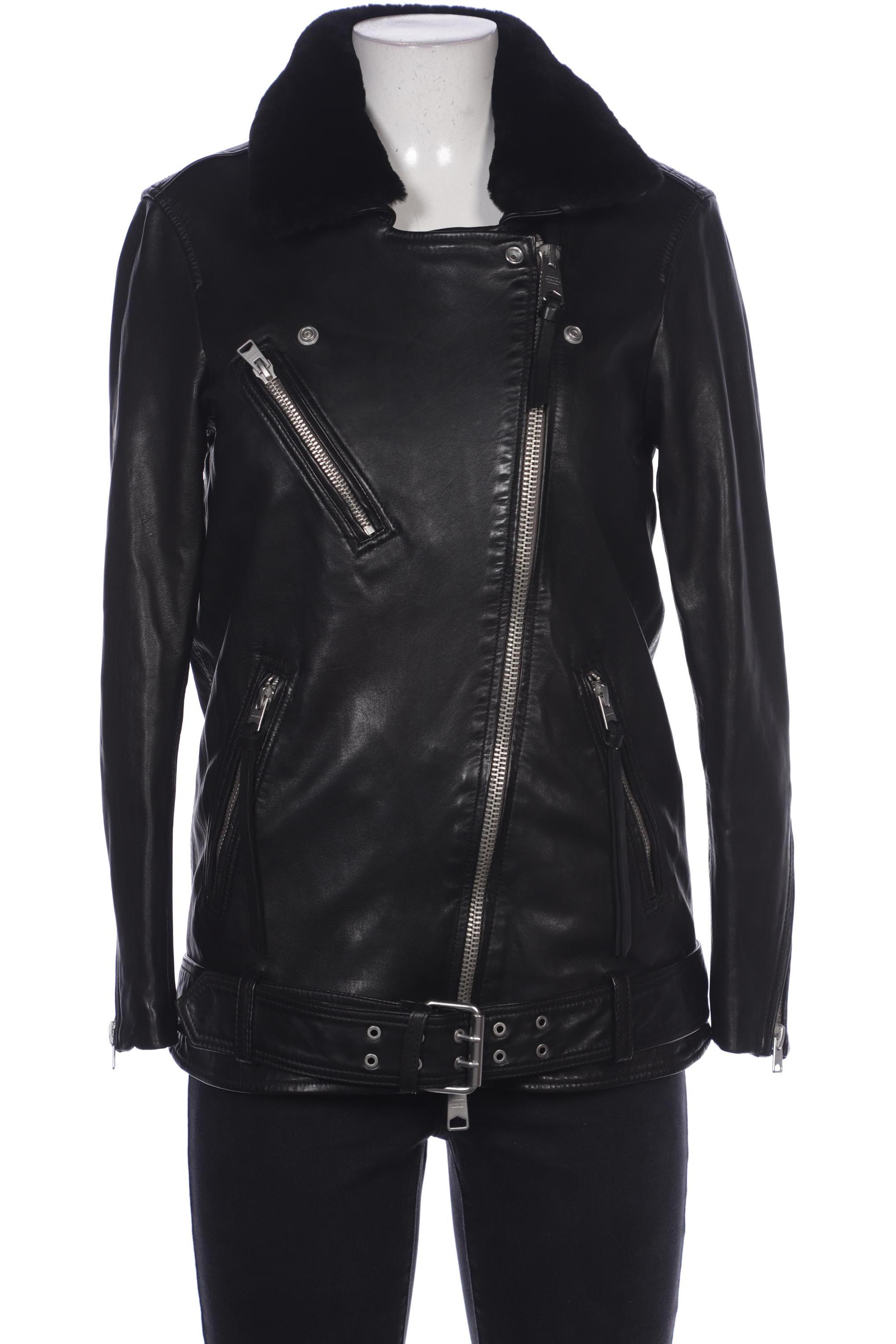 

All Saints Damen Jacke, schwarz, Gr. 38