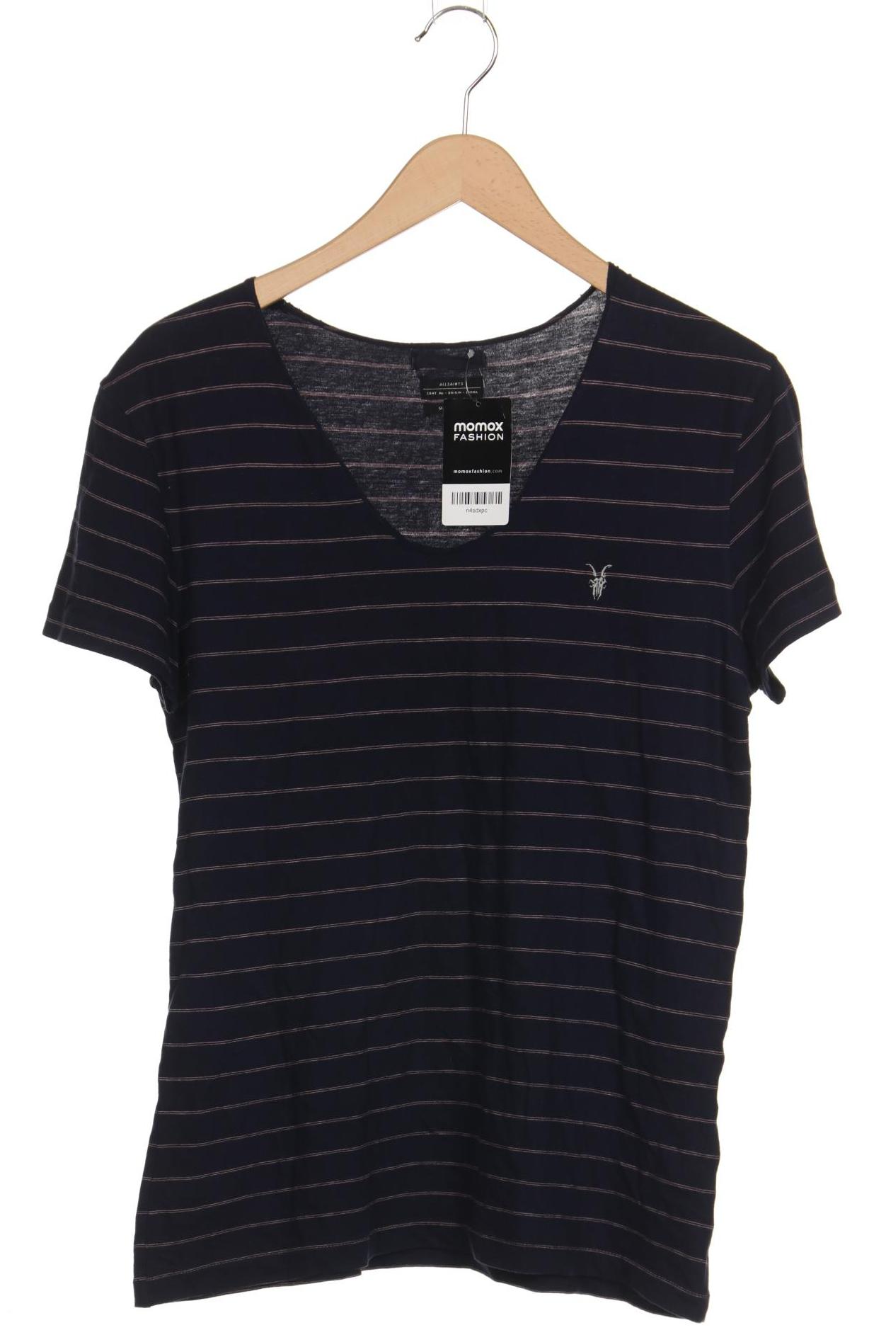 

All Saints Damen T-Shirt, marineblau, Gr. 34