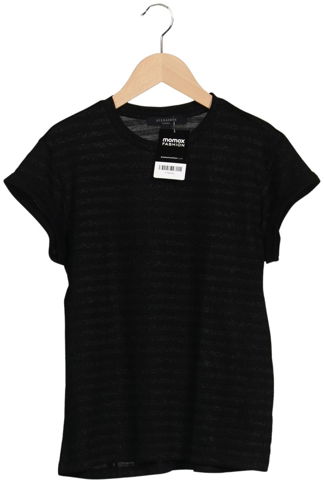 

All Saints Damen T-Shirt, schwarz, Gr. 36