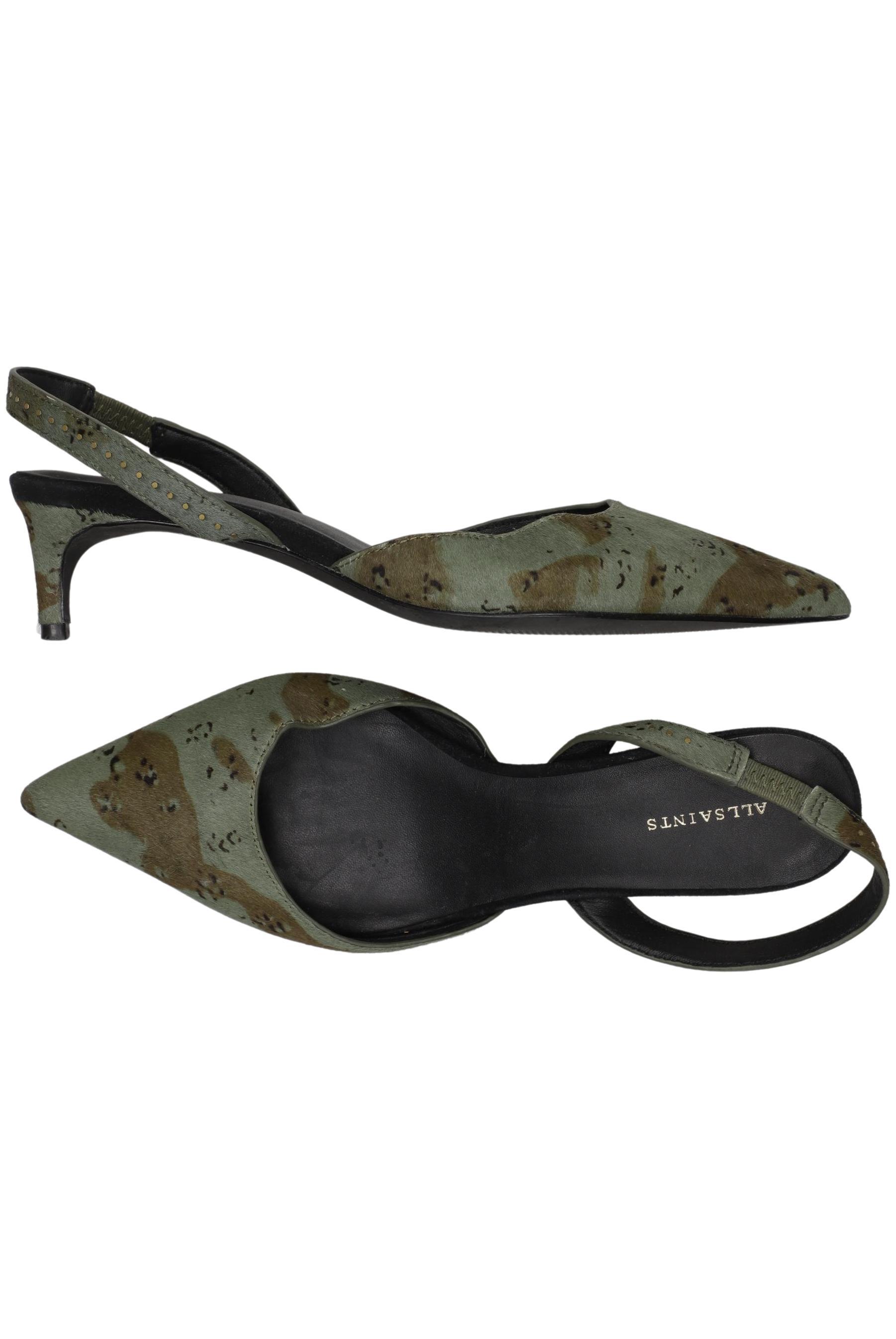 

All Saints Damen Pumps, grün, Gr. 38