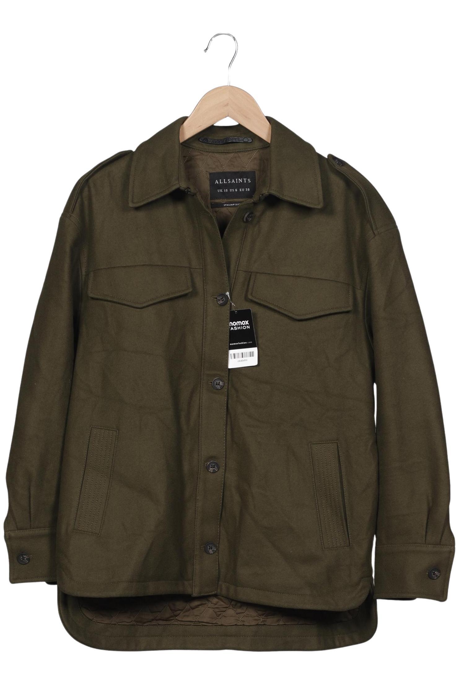 

All Saints Damen Jacke, grün, Gr. 38