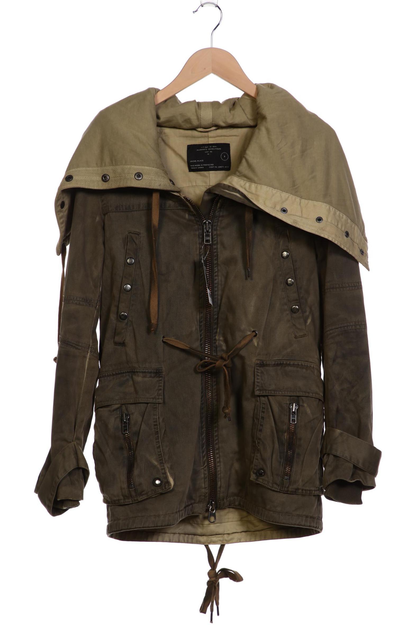 

All Saints Damen Jacke, grün, Gr. 8