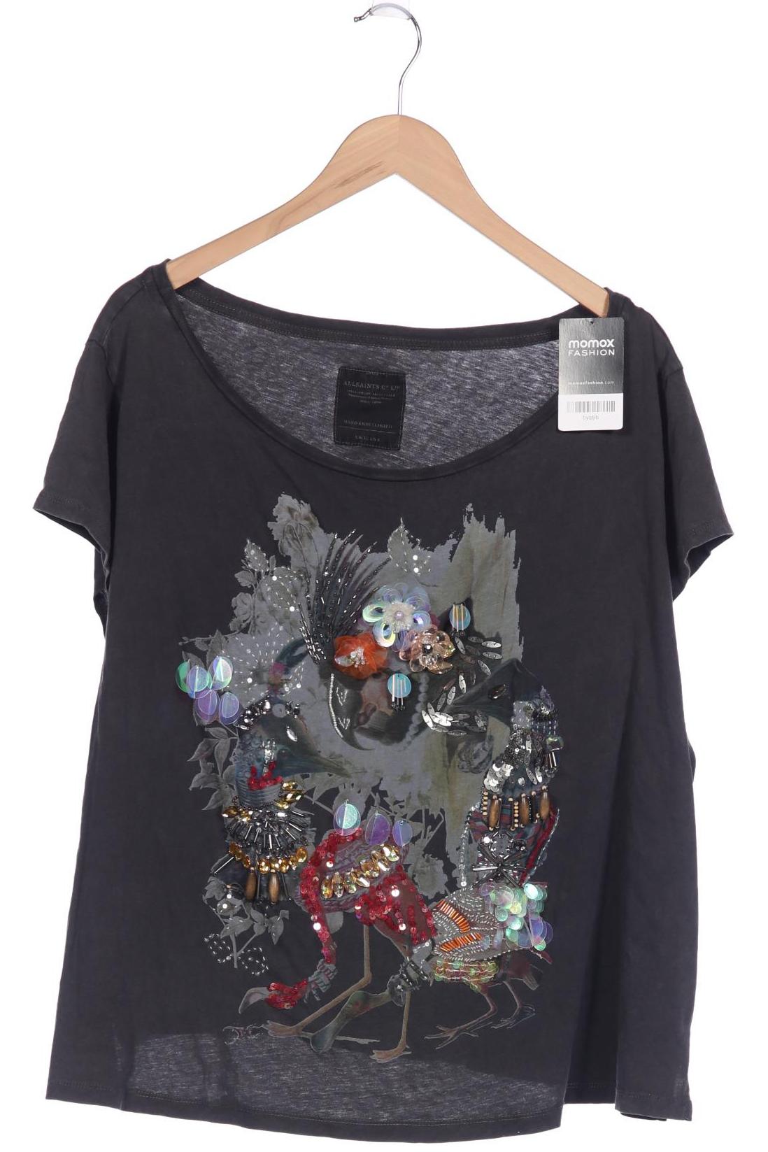 

All Saints Damen T-Shirt, grau