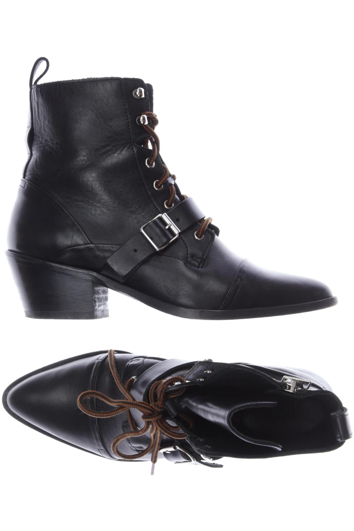

All Saints Damen Stiefelette, schwarz, Gr. 40