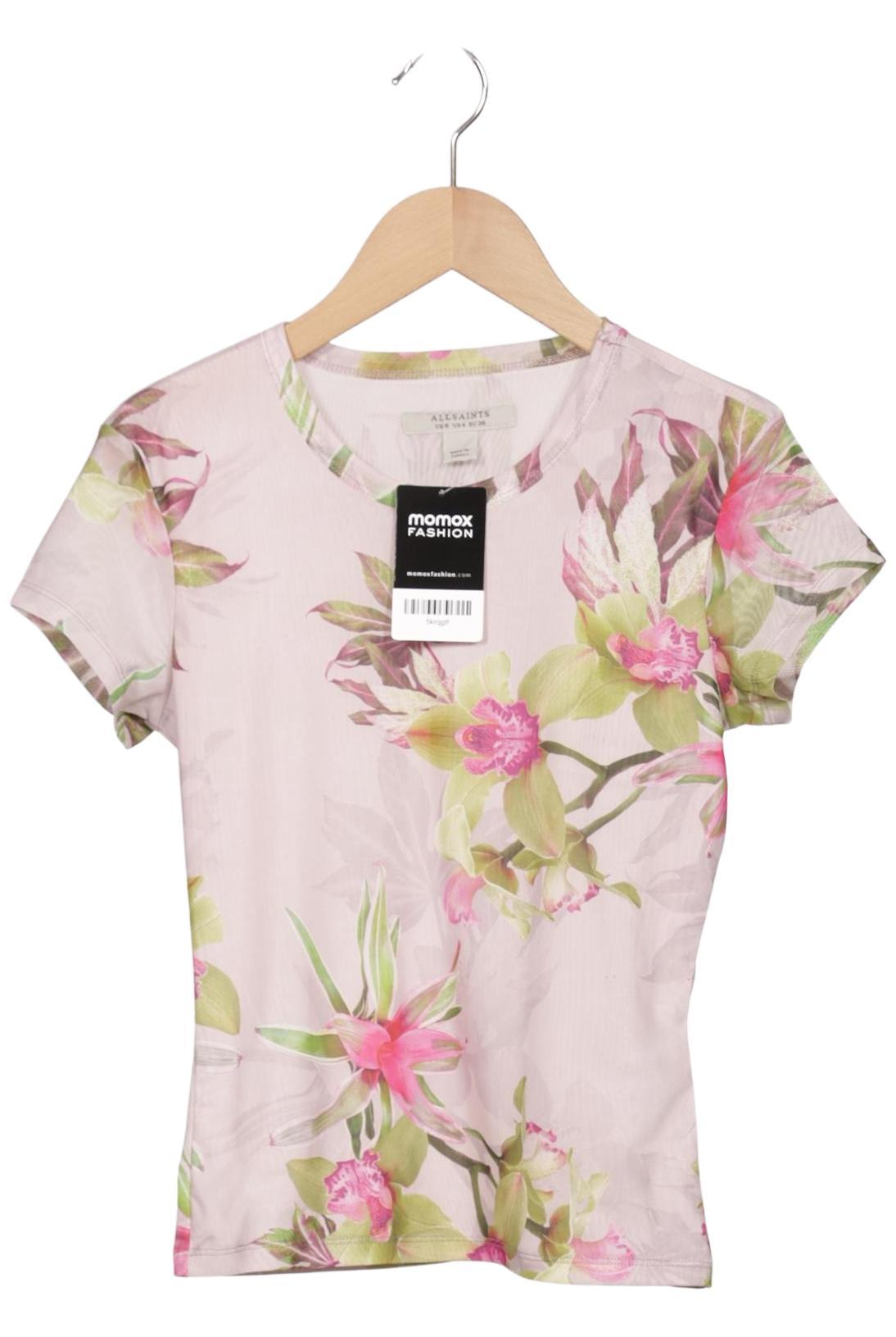 

All Saints Damen T-Shirt, pink, Gr. 36