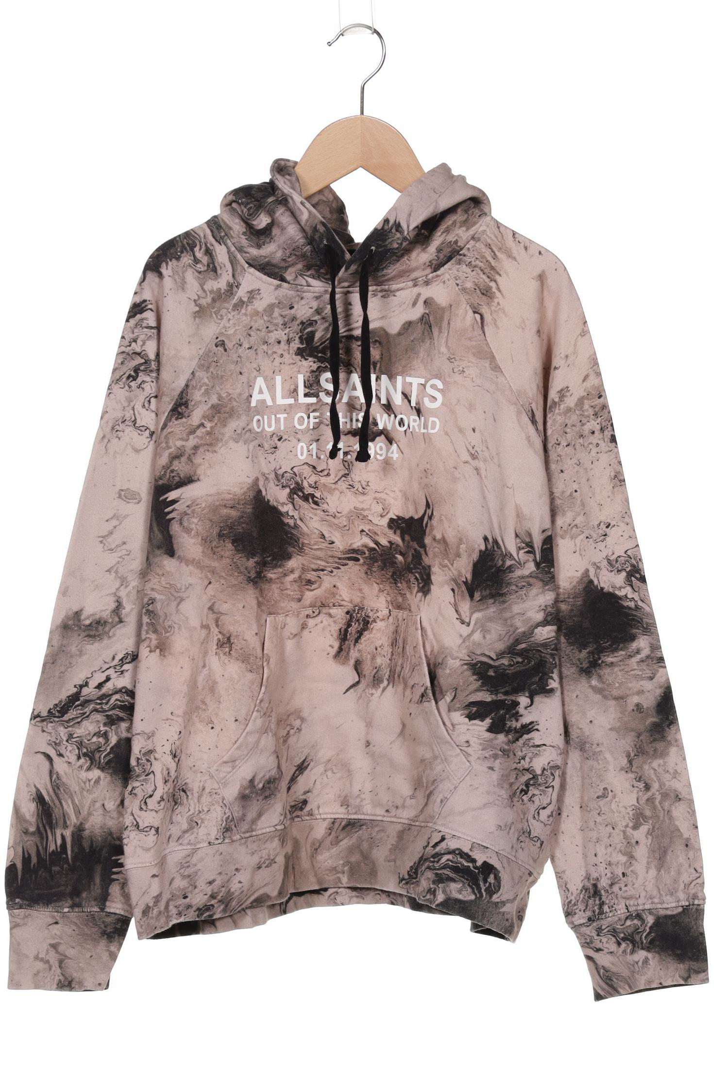 

All Saints Damen Kapuzenpullover, pink, Gr. 38