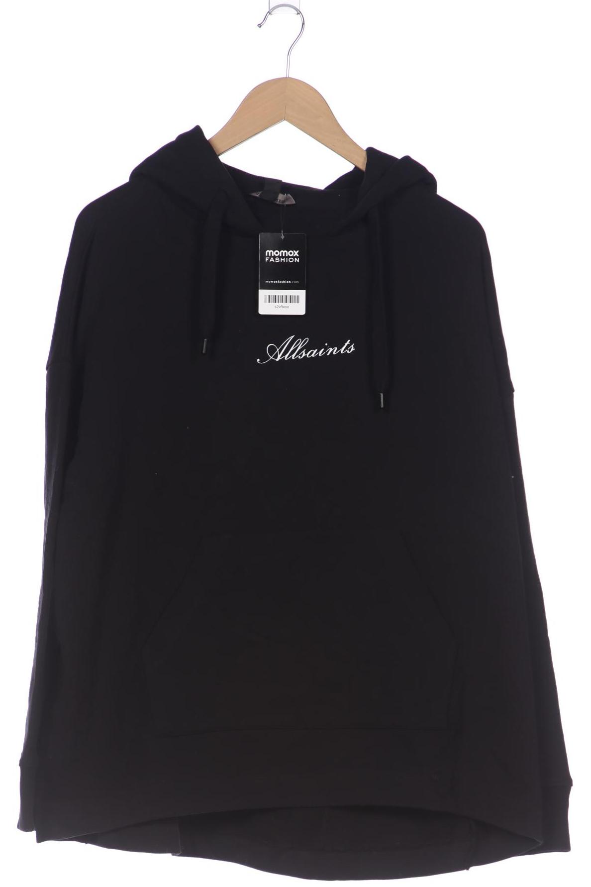 

All Saints Damen Kapuzenpullover, schwarz, Gr. 38