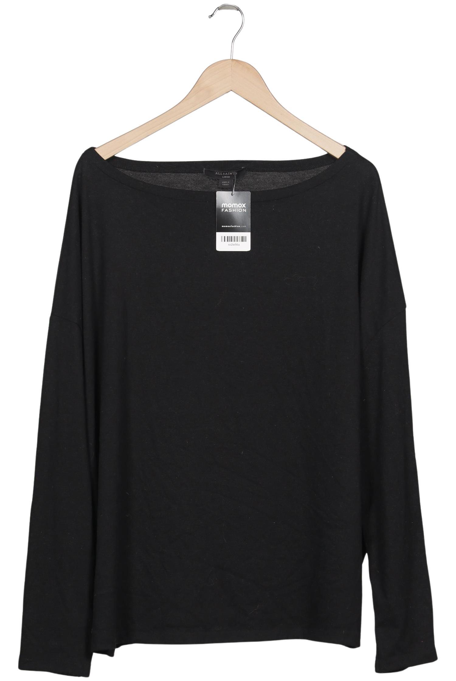 

All Saints Damen Pullover, schwarz, Gr. 42