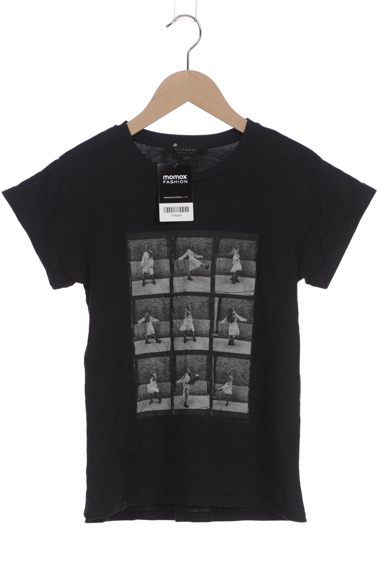 

All Saints Damen T-Shirt, marineblau, Gr. 32