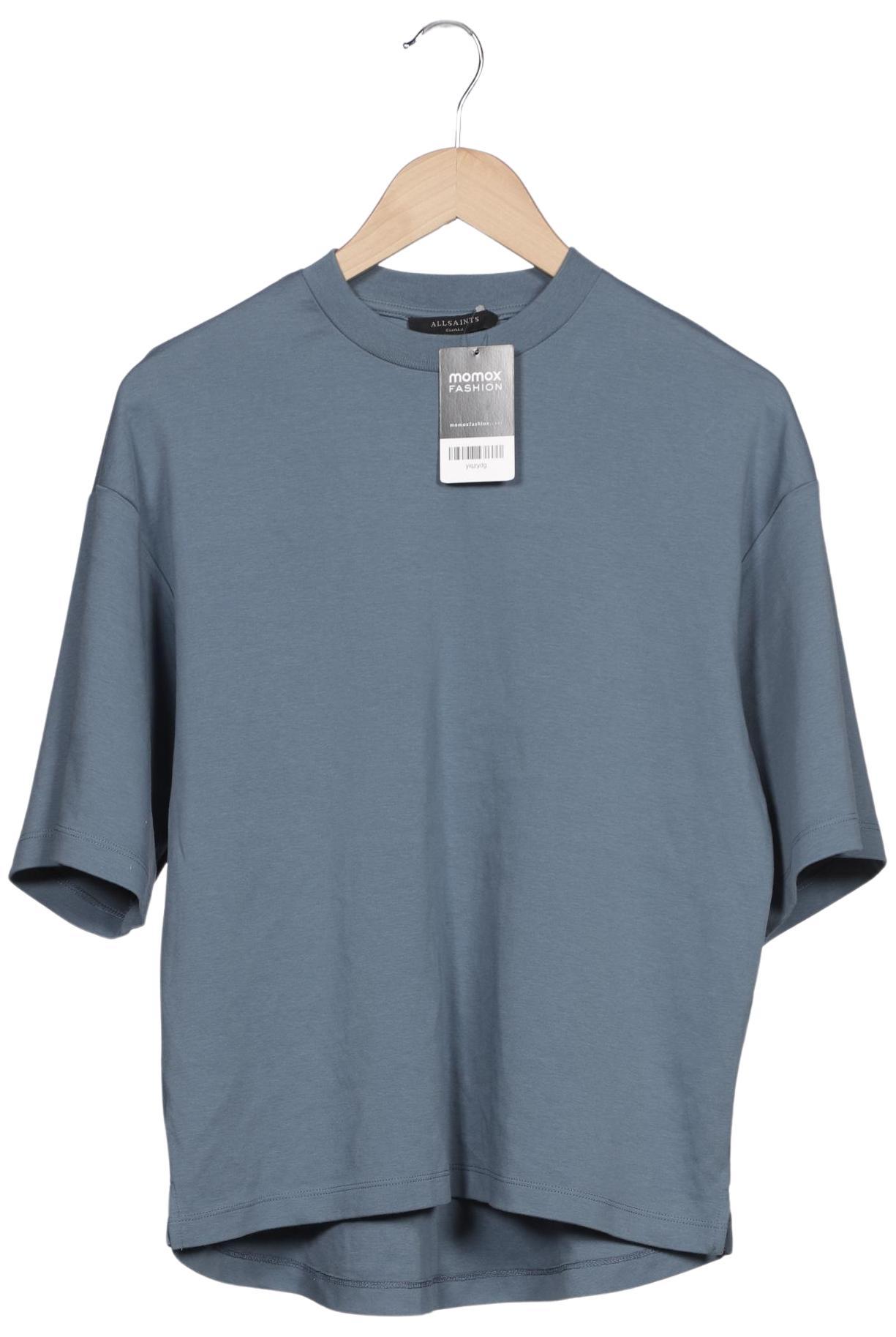 

All Saints Damen T-Shirt, blau, Gr. 36
