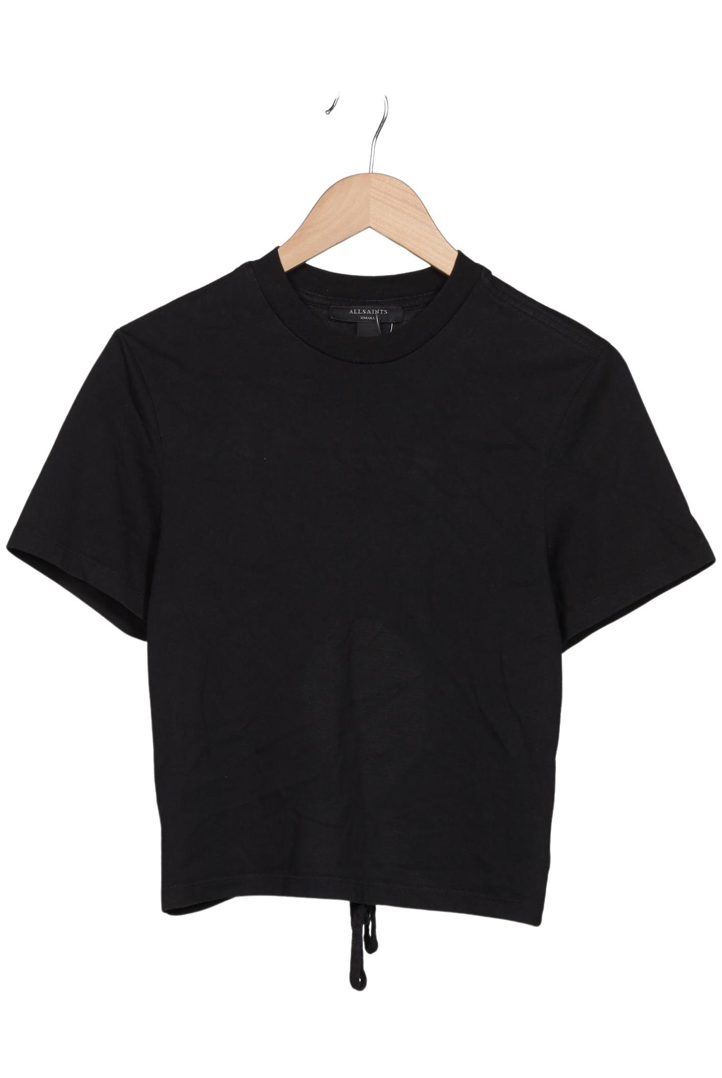 

All Saints Damen T-Shirt, schwarz, Gr. 36