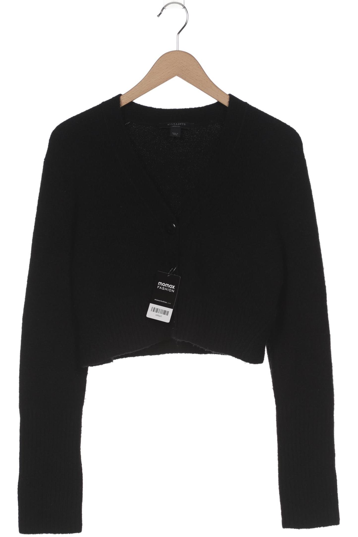 

All Saints Damen Strickjacke, schwarz, Gr. 38