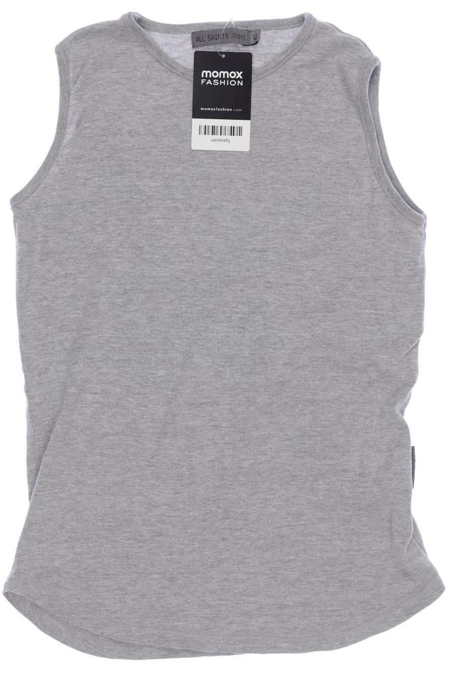 

All Saints Damen Top, grau, Gr. 34