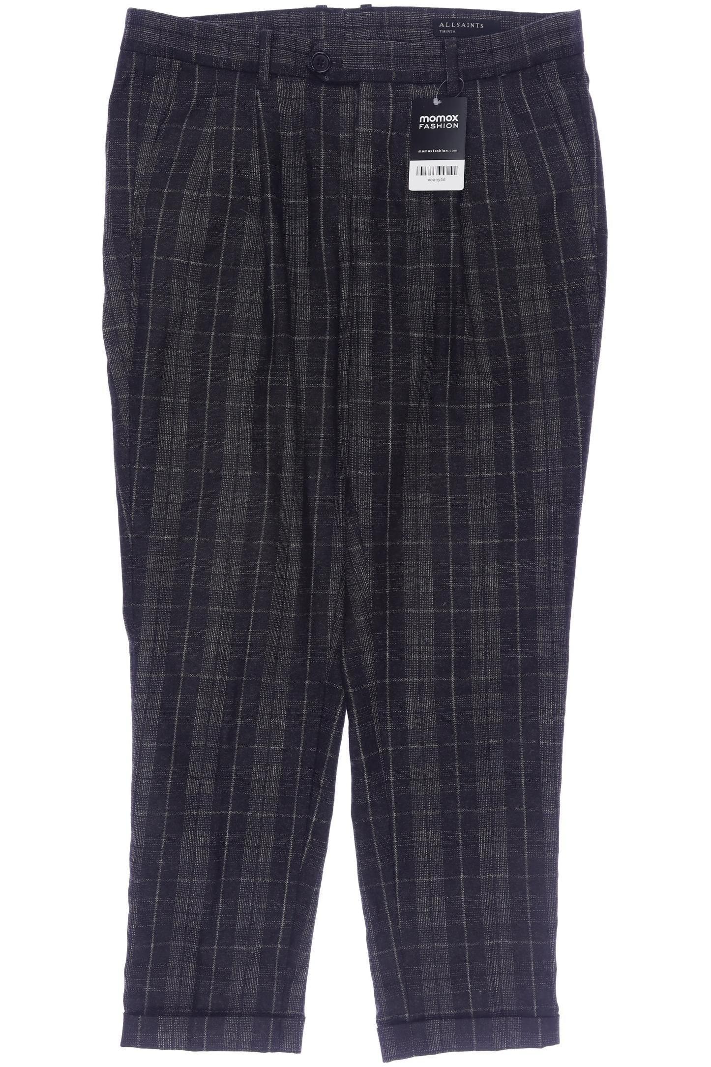 

All Saints Damen Stoffhose, schwarz, Gr. 30