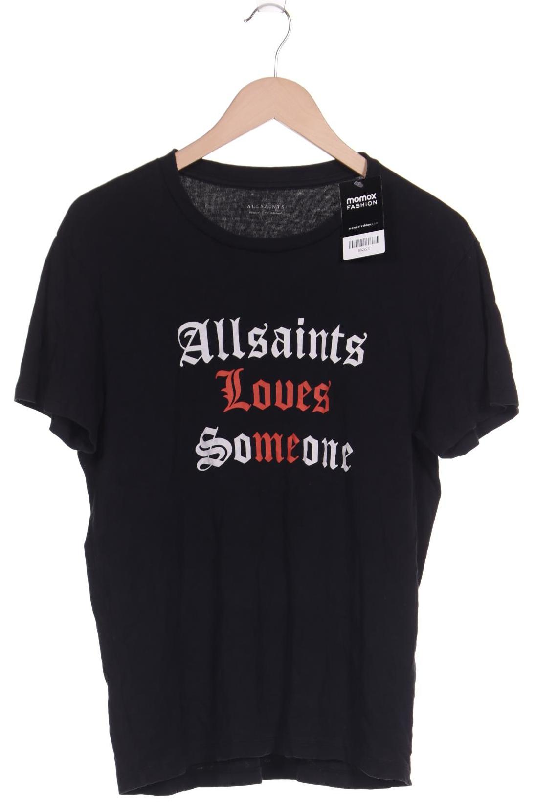 

All Saints Damen T-Shirt, schwarz