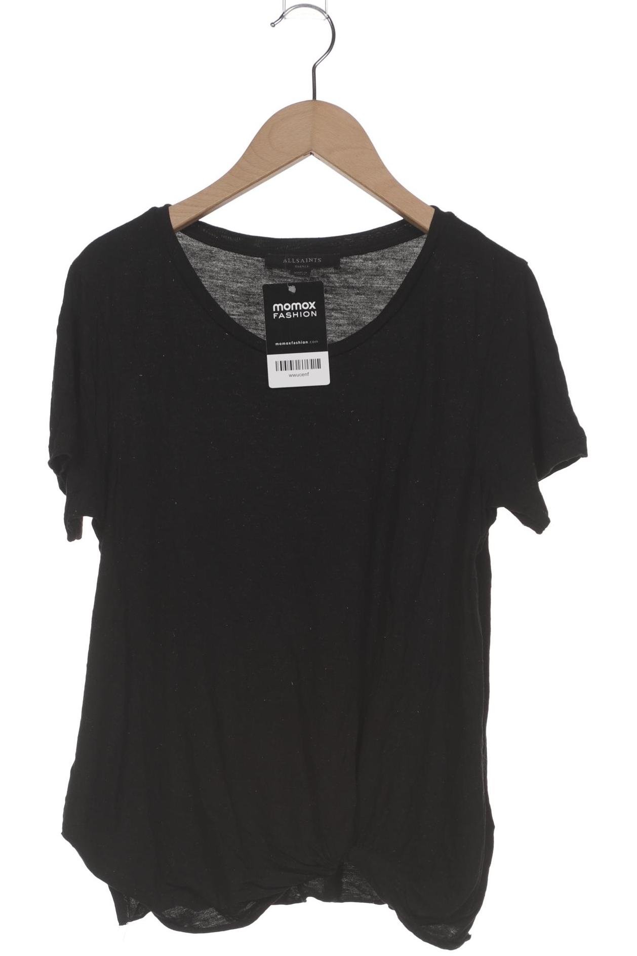 

All Saints Damen T-Shirt, schwarz, Gr. 36
