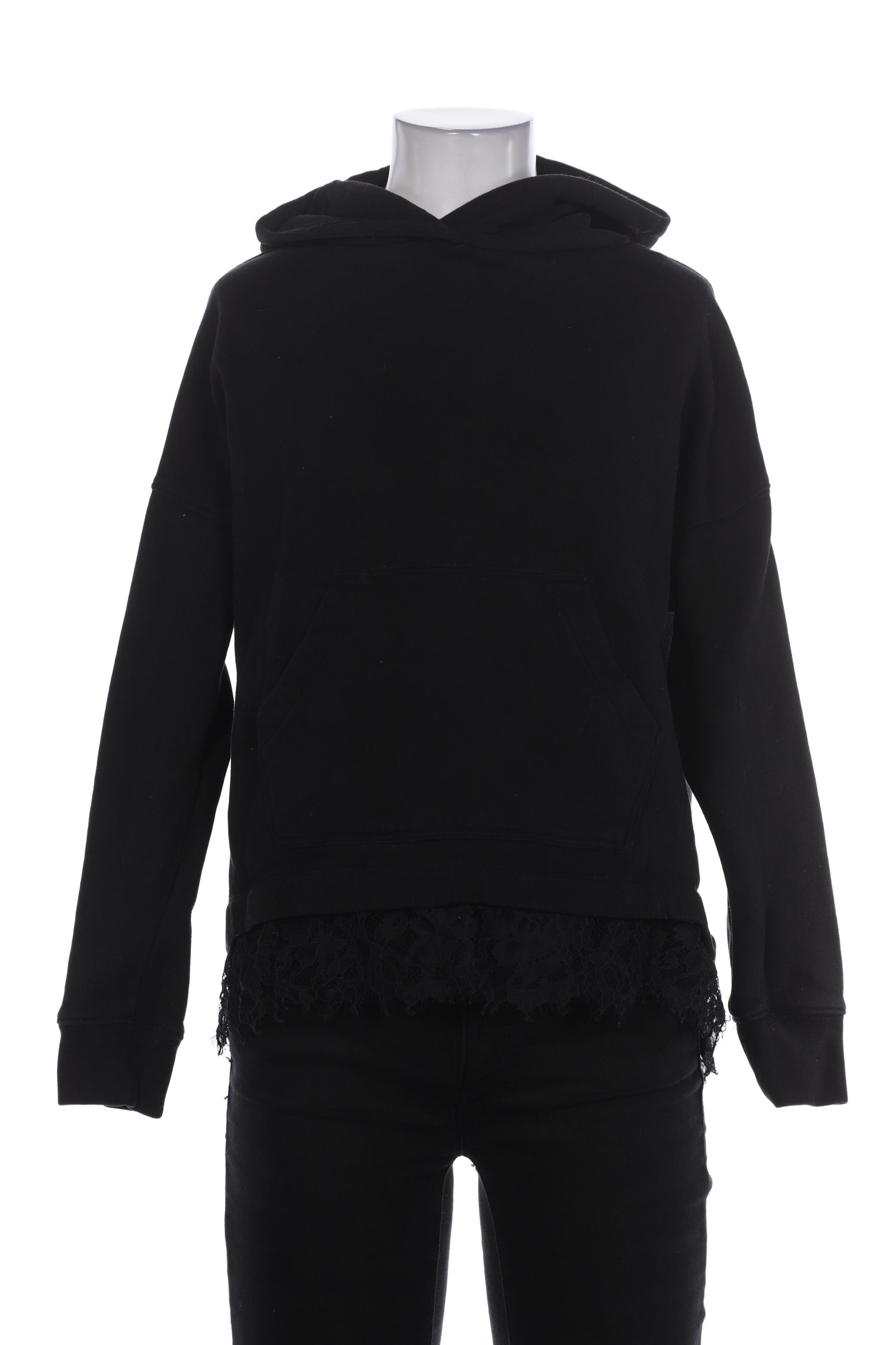 

All Saints Damen Kapuzenpullover, schwarz, Gr. 34
